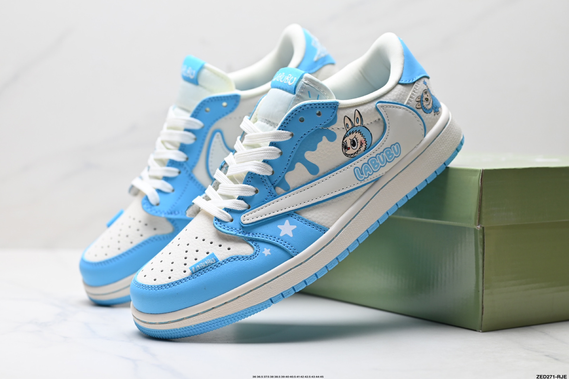 Nike Air Jordan 1 x Travis Scott Labubu Custom Low Top Sneaker 9 i1757694211273 1607 0 7