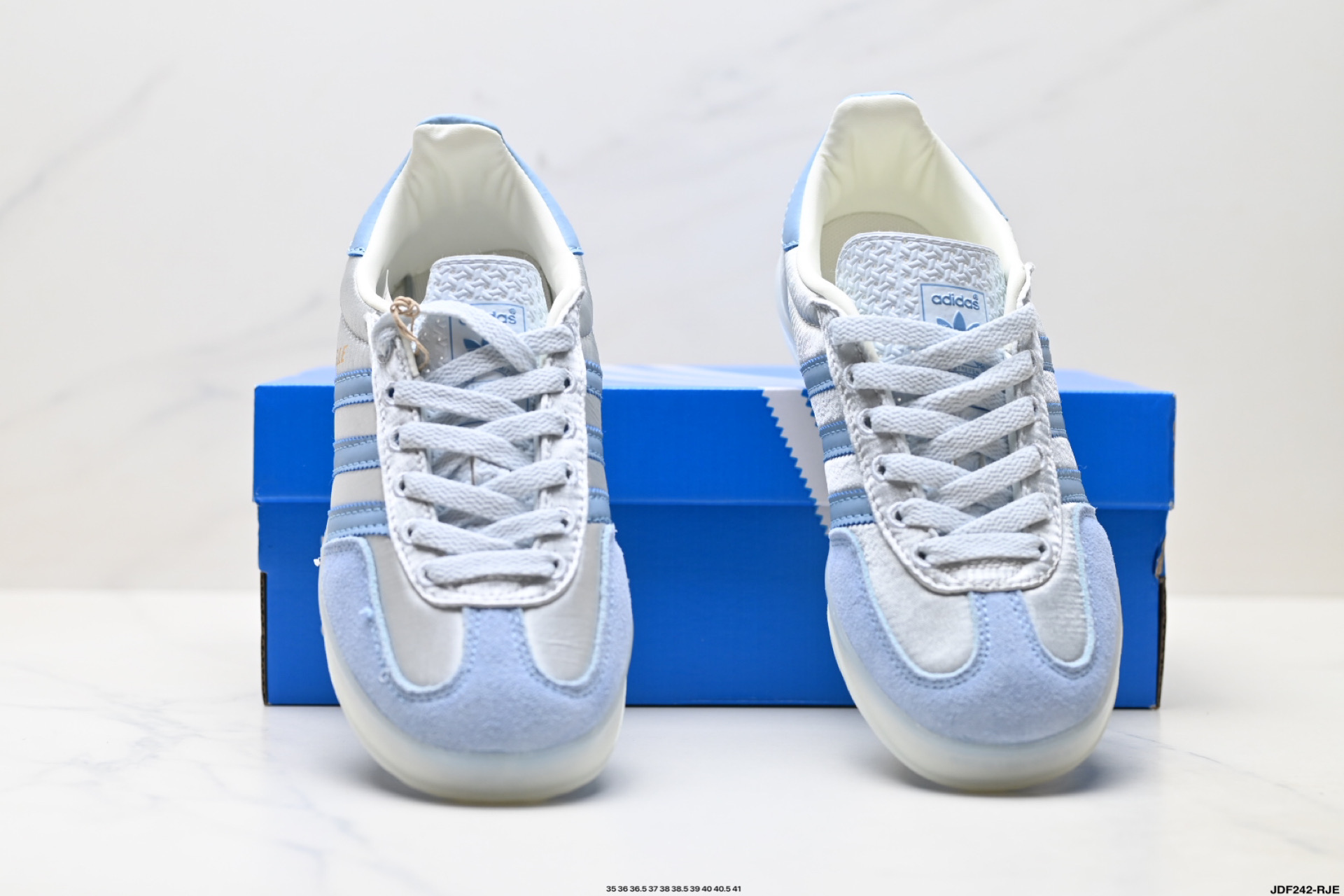 Adidas Originals Gazelle INdoor 三叶草休闲防滑耐磨低帮板鞋 JI2711