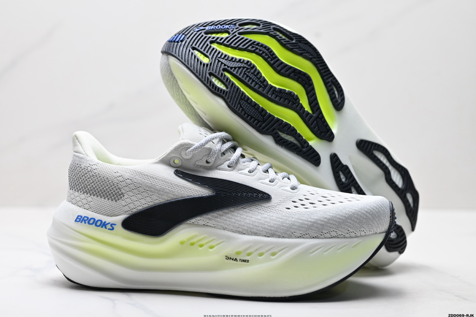 Brooks 布鲁克斯Glycerin Max 超级甘油 厚底马拉松缓震跑鞋 110447 1D 099