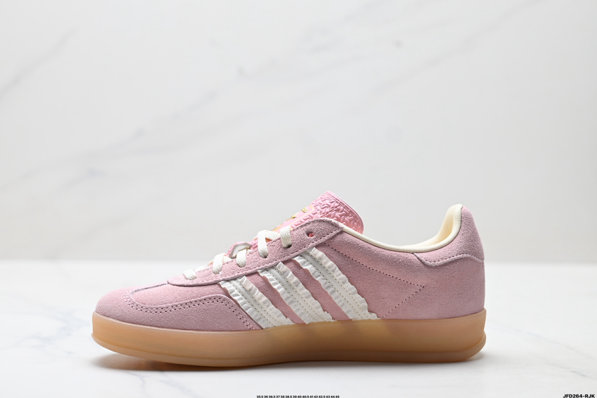 Adidas Originals Gazelle Indoor 三叶草休闲防滑耐磨低帮板鞋 JS1413