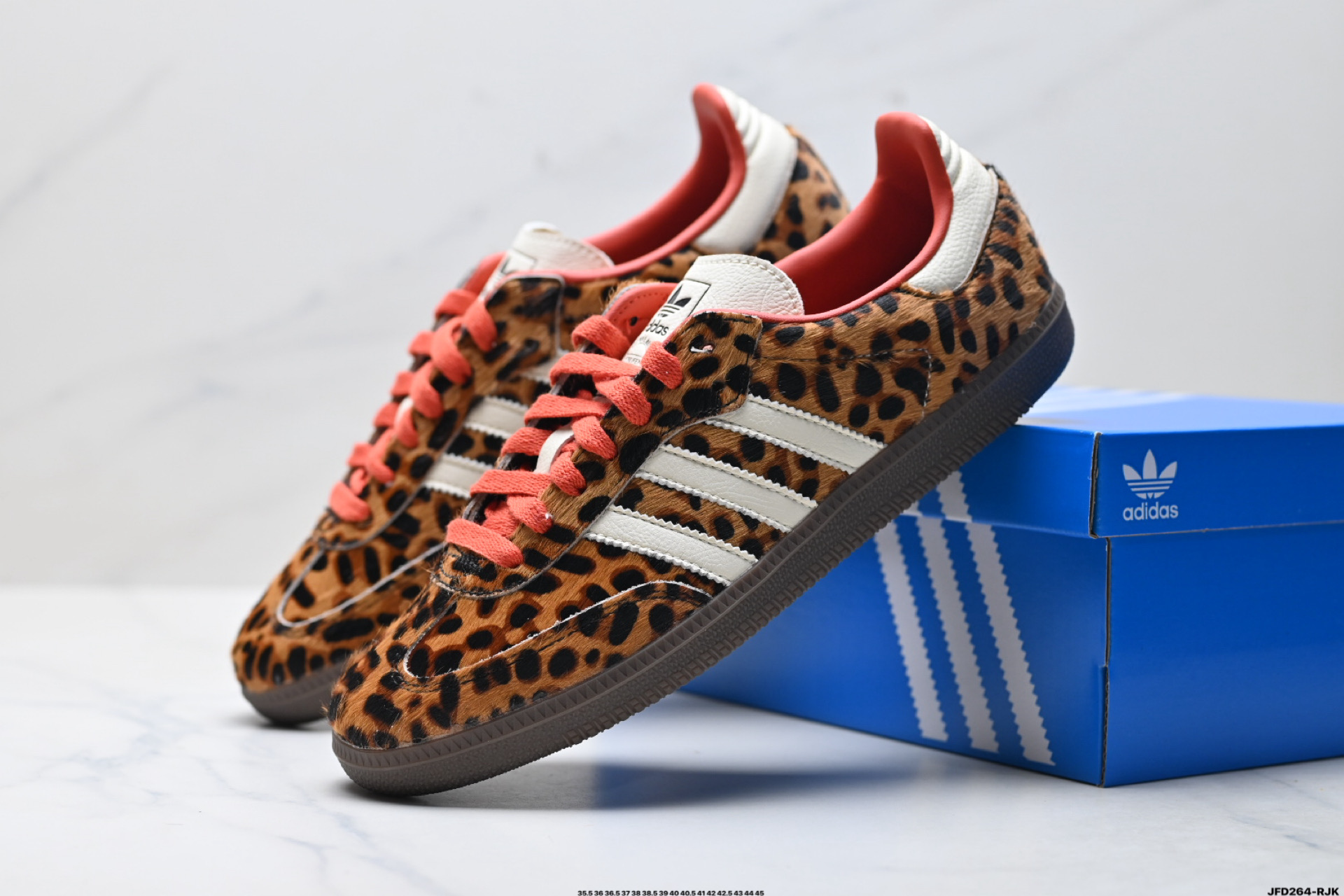 Adidas Originals Samba OG 阿迪达斯三叶草 桑巴舞系列绅士德训足球风百搭低帮休闲运动板鞋 JI2735