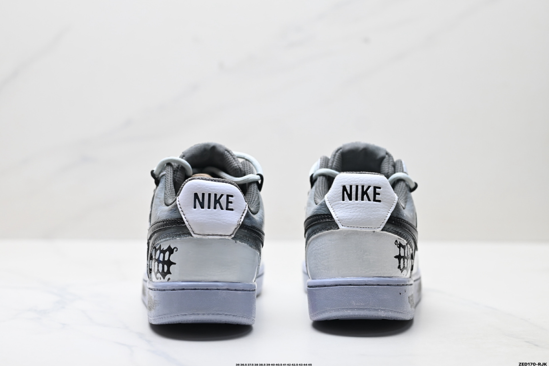 NIKE COURT VISION LO ‘DIY’定制 低帮百搭 透气休闲运动板鞋 DH2987-101