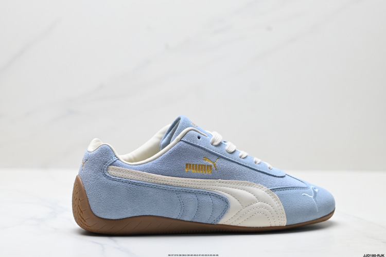Puma Speedcat OG Lifestyle Sneakers - Retro Racing Style, Light Blue 1 Puma Speedcat OG Lifestyle Sneakers – Retro Racing Style, Light Blue