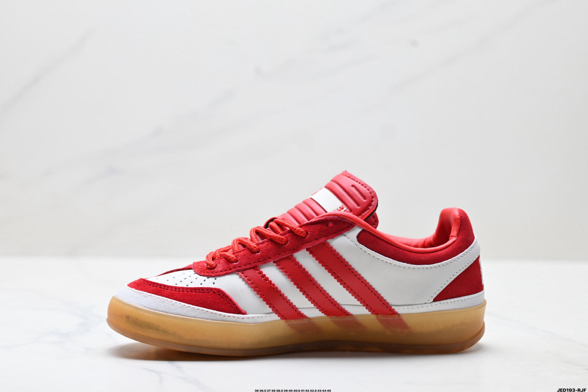 Bad Bunny x Adidas Originals Gazelle INdoor 三叶草休闲防滑耐磨低帮板鞋 JS5056