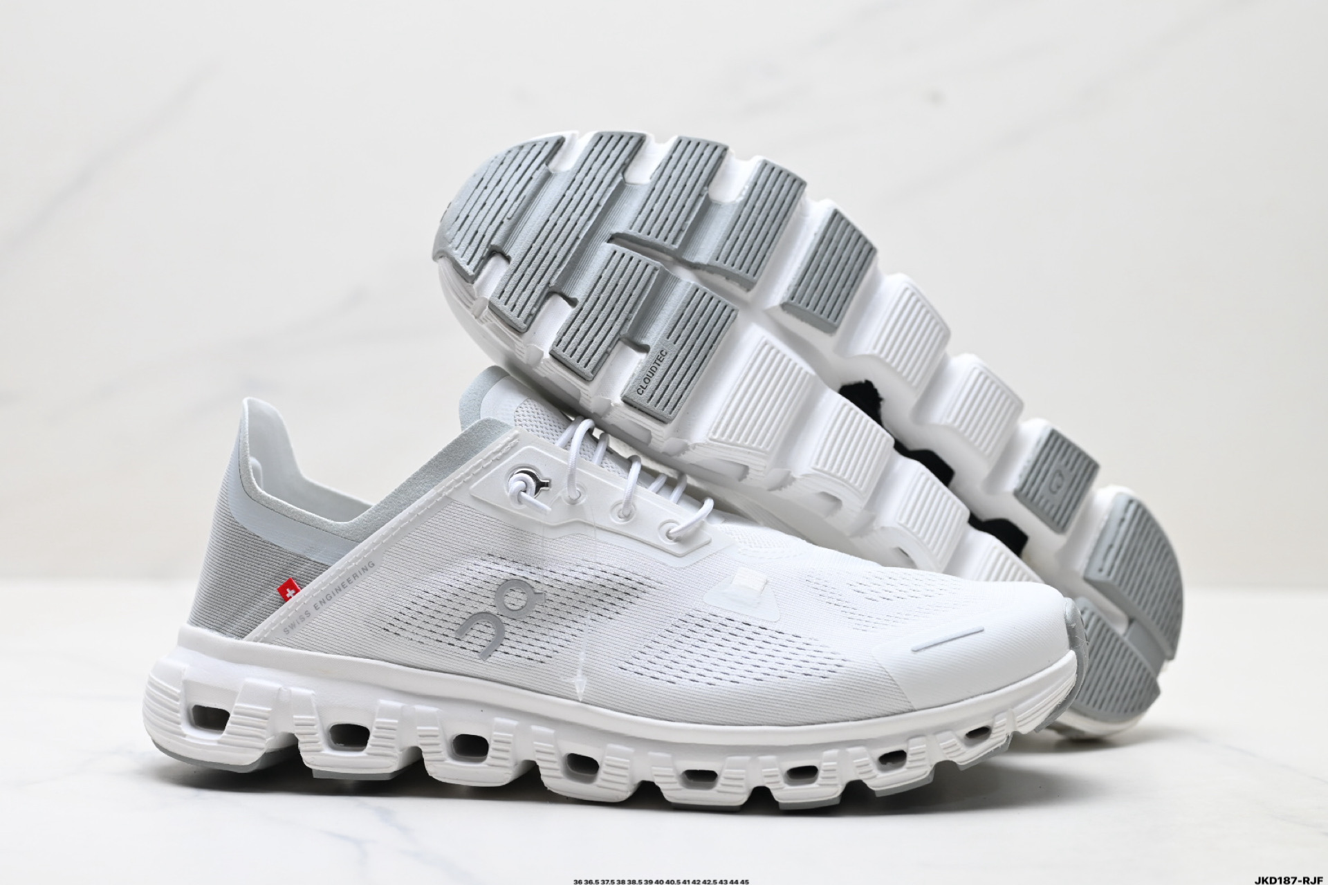 On昂跑 Cloud 6 Coast 轻量运动休闲鞋 轻量透气的工程网格结合环保人造麂皮