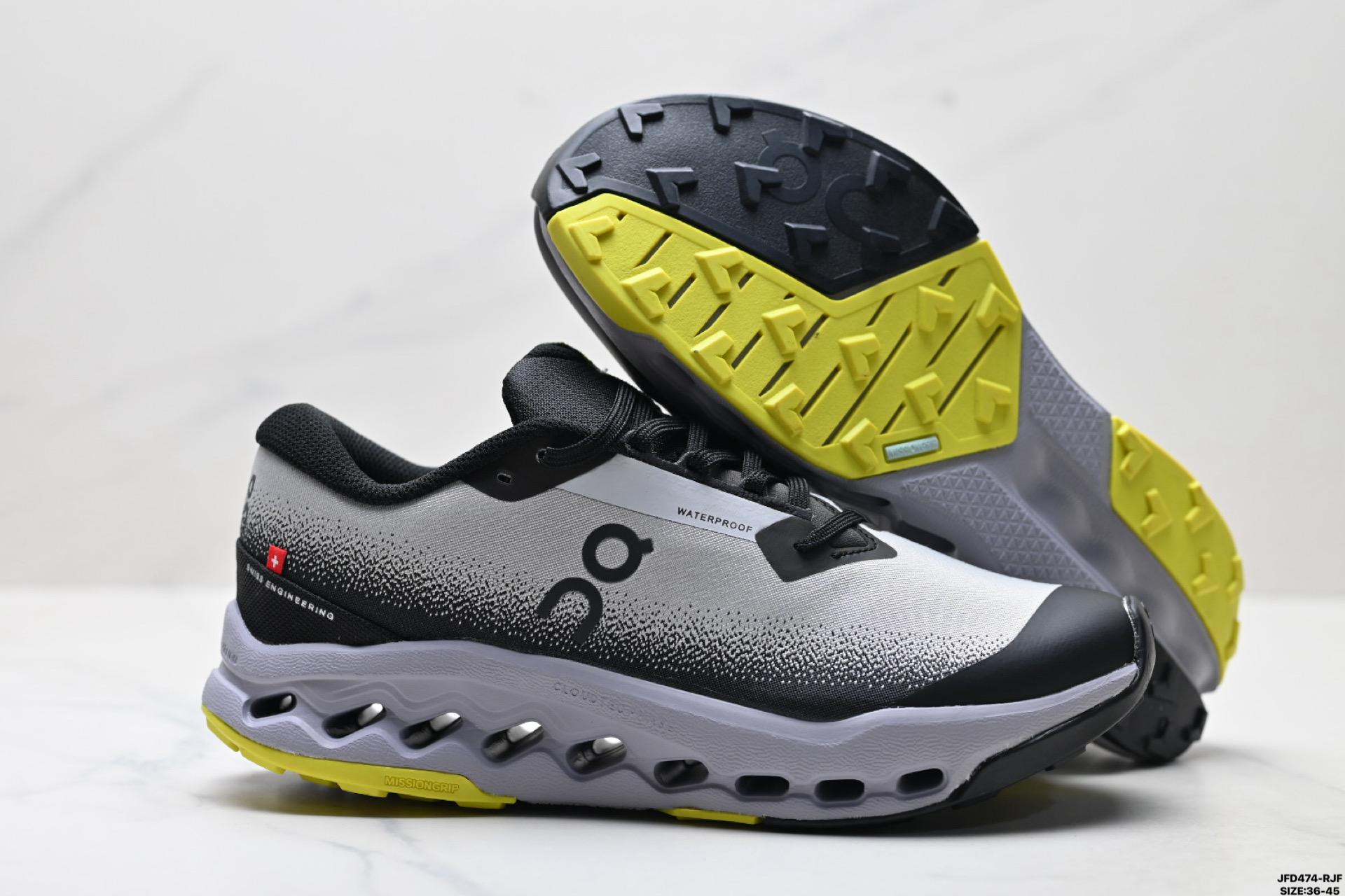 On昂跑 Cloudsurfer Trail 2 舒适百搭 简约 耐磨 低帮跑步鞋