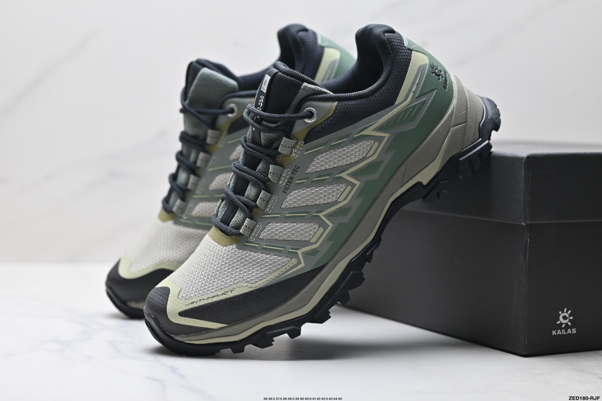 凯乐石KAILAS 远征5 FLT 舒适简约经典登山 防滑耐磨防水 低帮 徒步鞋 KS251