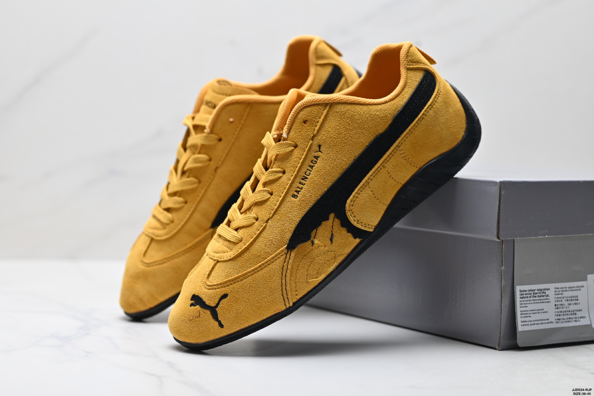 Puma x Balenciaga Speedcat Zapatillas de Gamuza, Estilo Casual y Cómodo 3 i1757869006374 5949 0 7