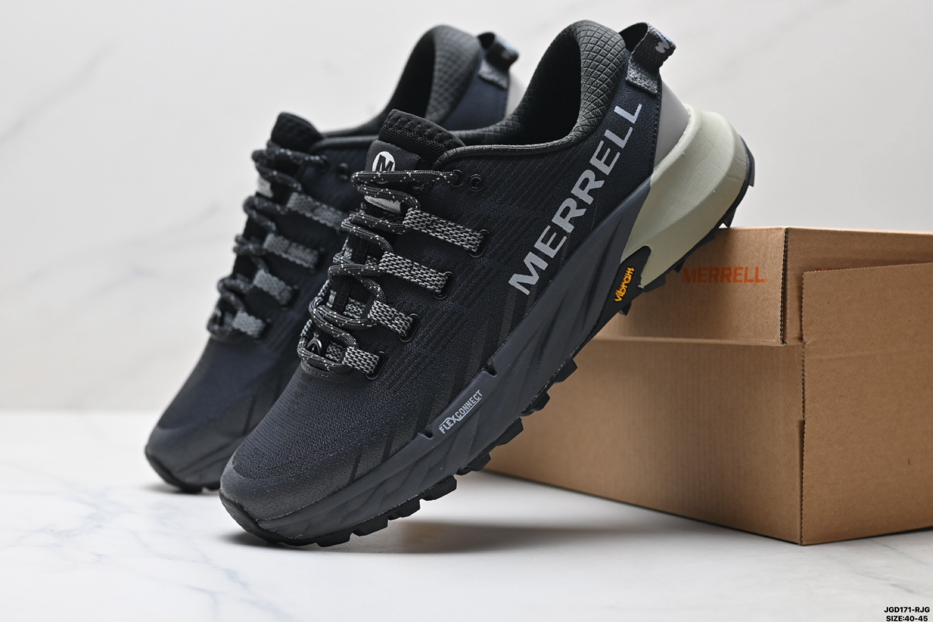 190 WILD THINGS × MERRELL迈乐 AGILITY PEAK 4 简约舒适蜂鸟户外 织物防滑耐磨透气 低帮 越野跑步鞋 ML067465