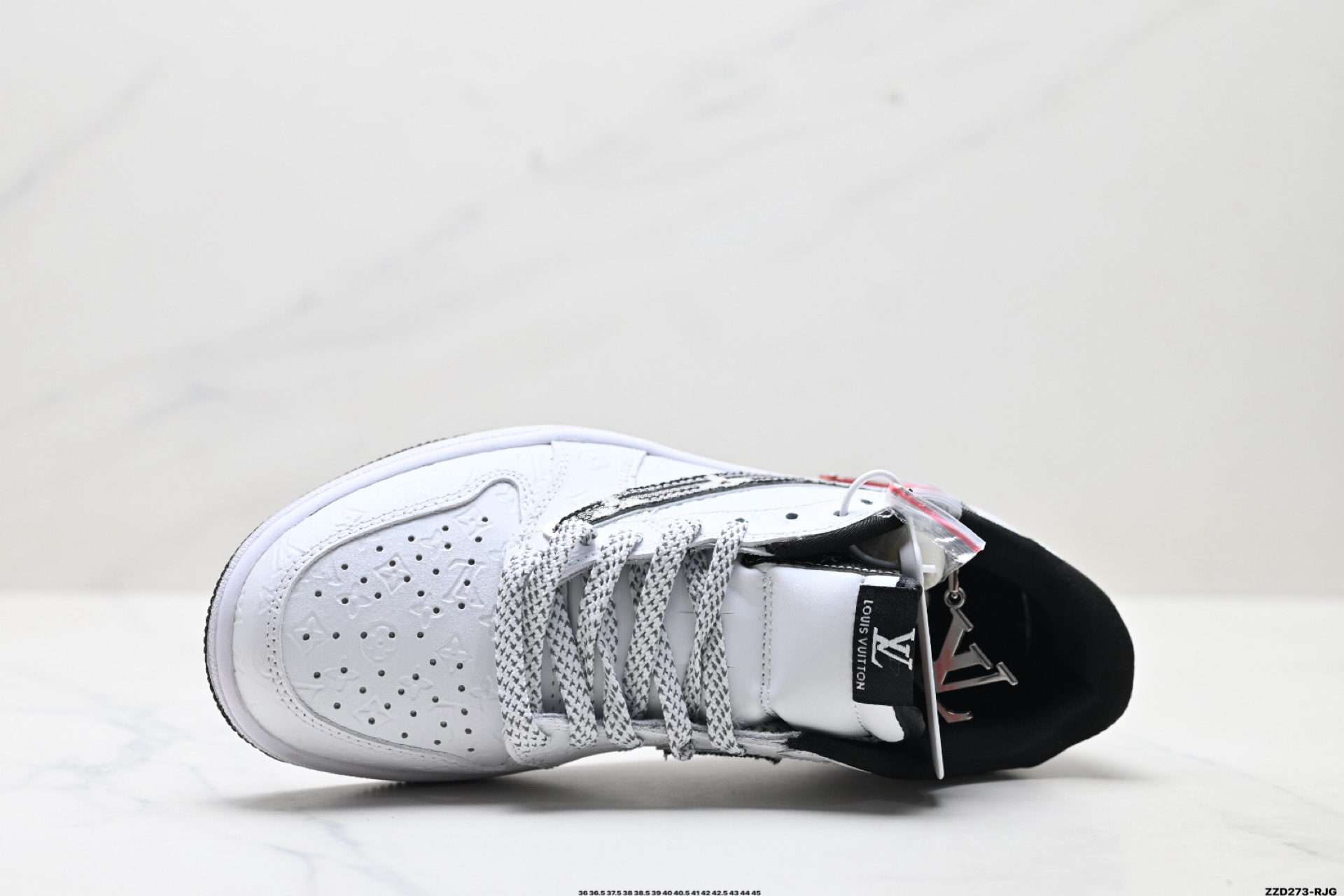 Nike Air Jordan 1 x Travis Scott AJ1倒勾 乔一倒钩 ‘DIY’定制 耐克 低帮文化篮球鞋 XS2025-077