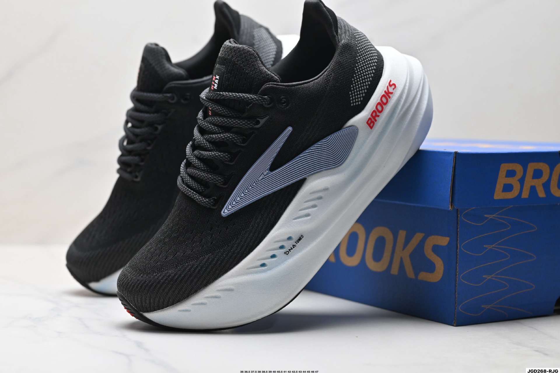 190 Brooks 布鲁克斯Glycerin 超级甘油 厚底马拉松缓震跑鞋 110447 1D 303