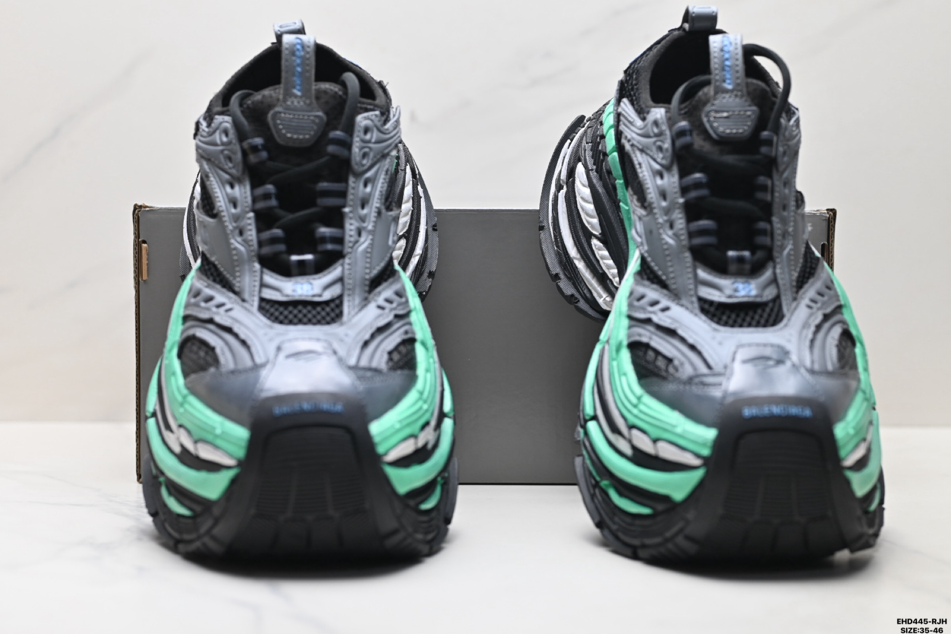 430 Balenciaga巴黎世家 Platfo Reduced 圆头厚底 低帮老爹鞋 821135 WPLTF 0312