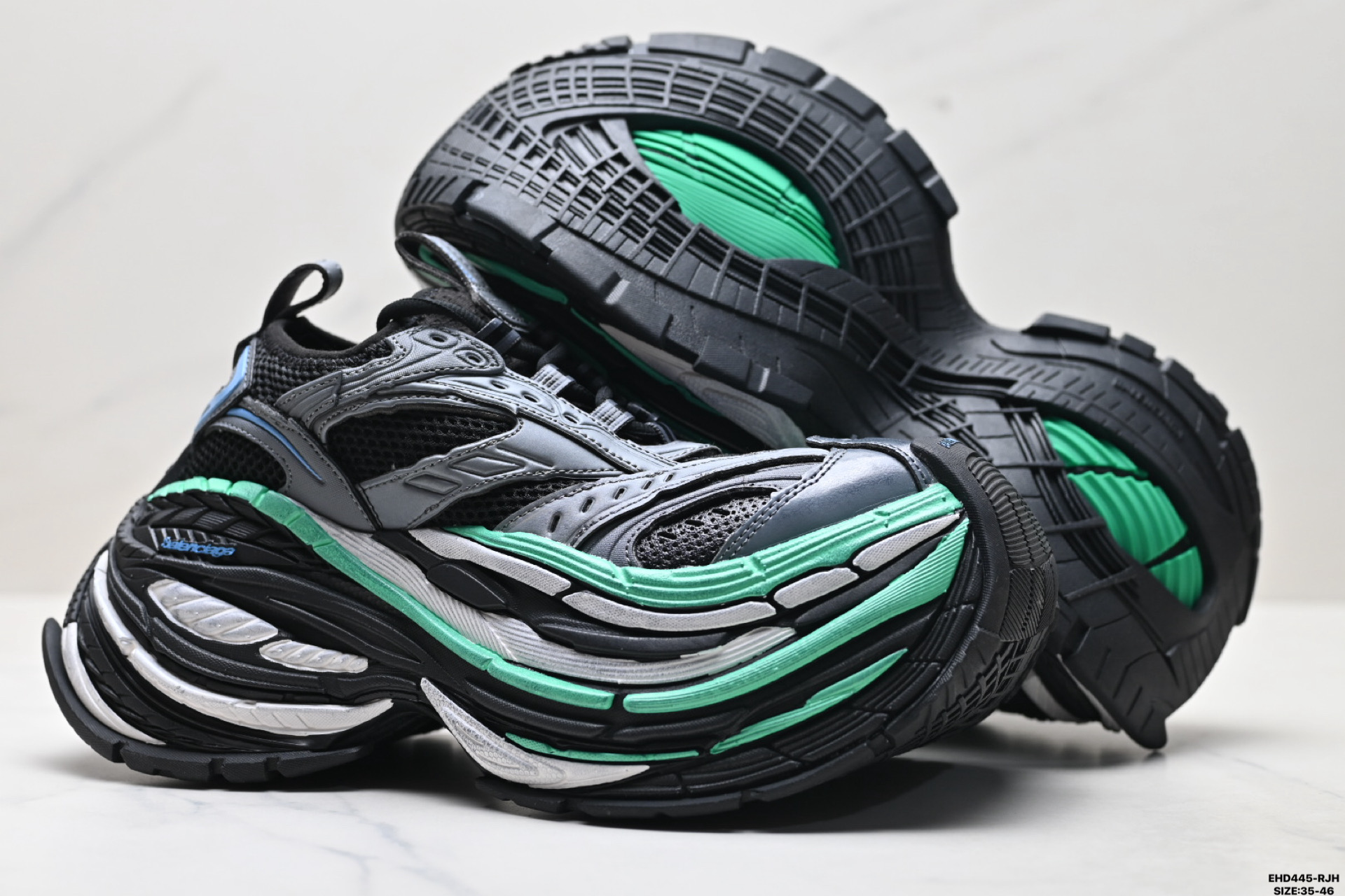 430 Balenciaga巴黎世家 Platfo Reduced 圆头厚底 低帮老爹鞋 821135 WPLTF 0312