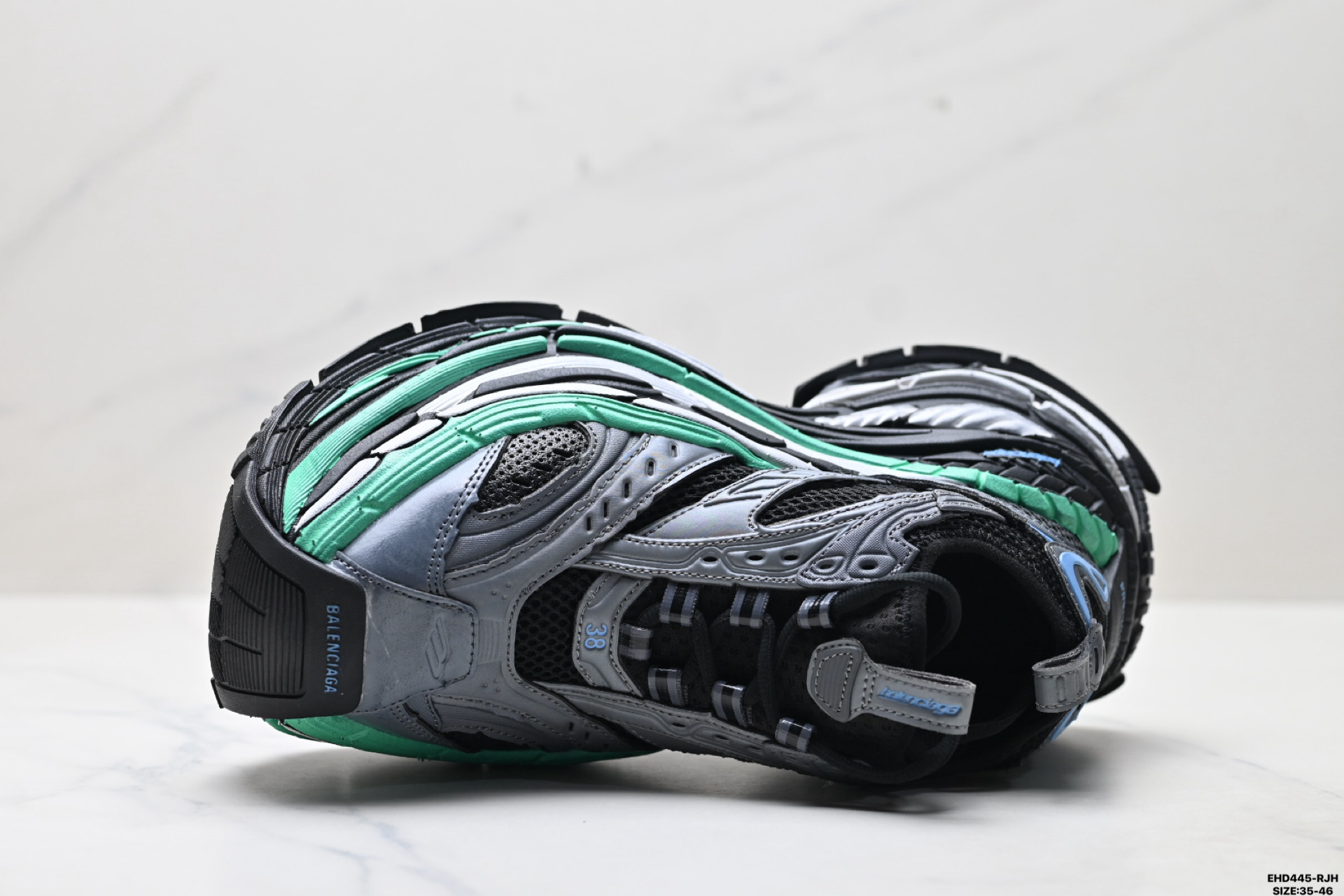 430 Balenciaga巴黎世家 Platfo Reduced 圆头厚底 低帮老爹鞋 821135 WPLTF 0312