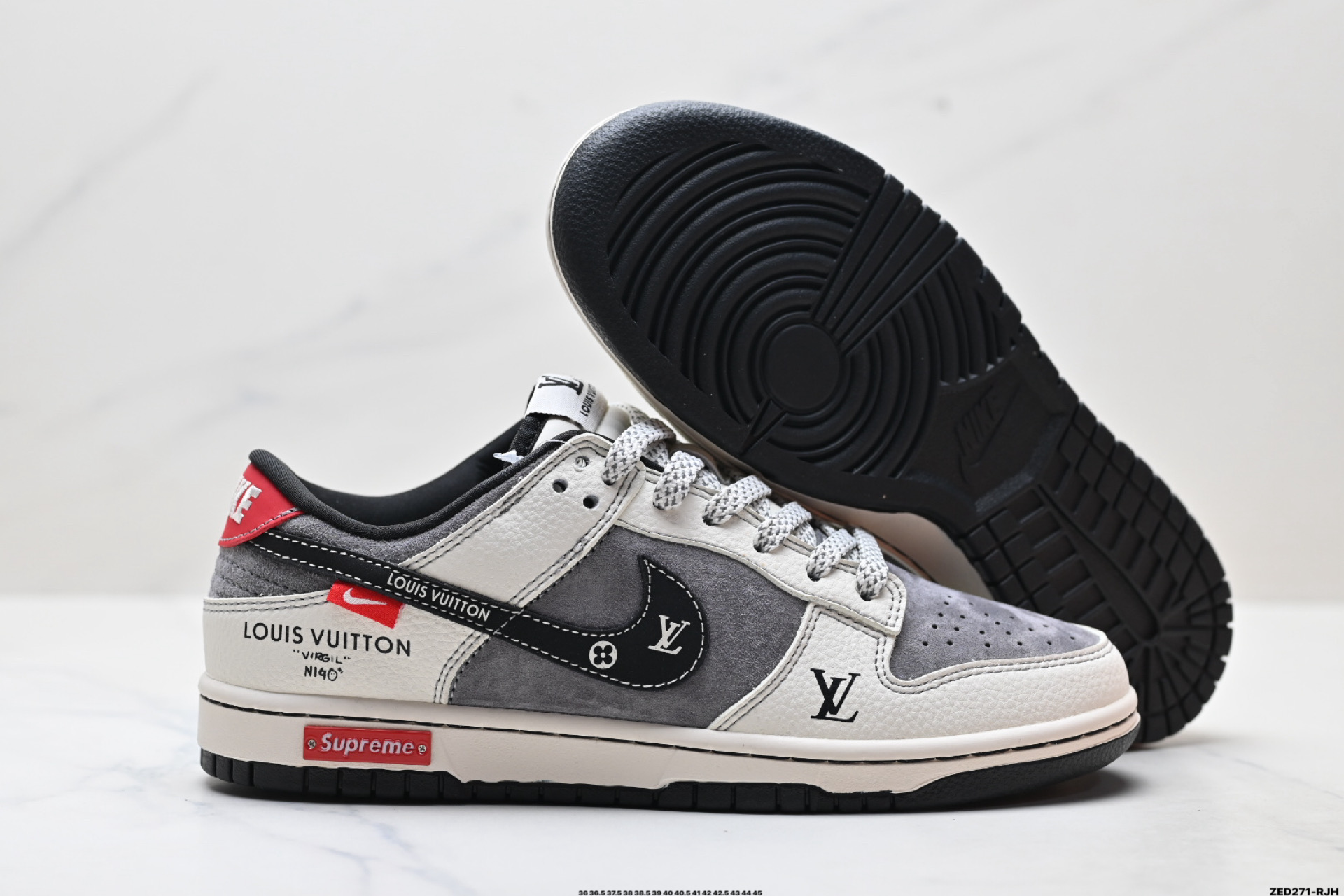 Nike Dunk Low Retro ‘DIY高端定制’耐克 低帮休闲运动板鞋 CX5050-Y17