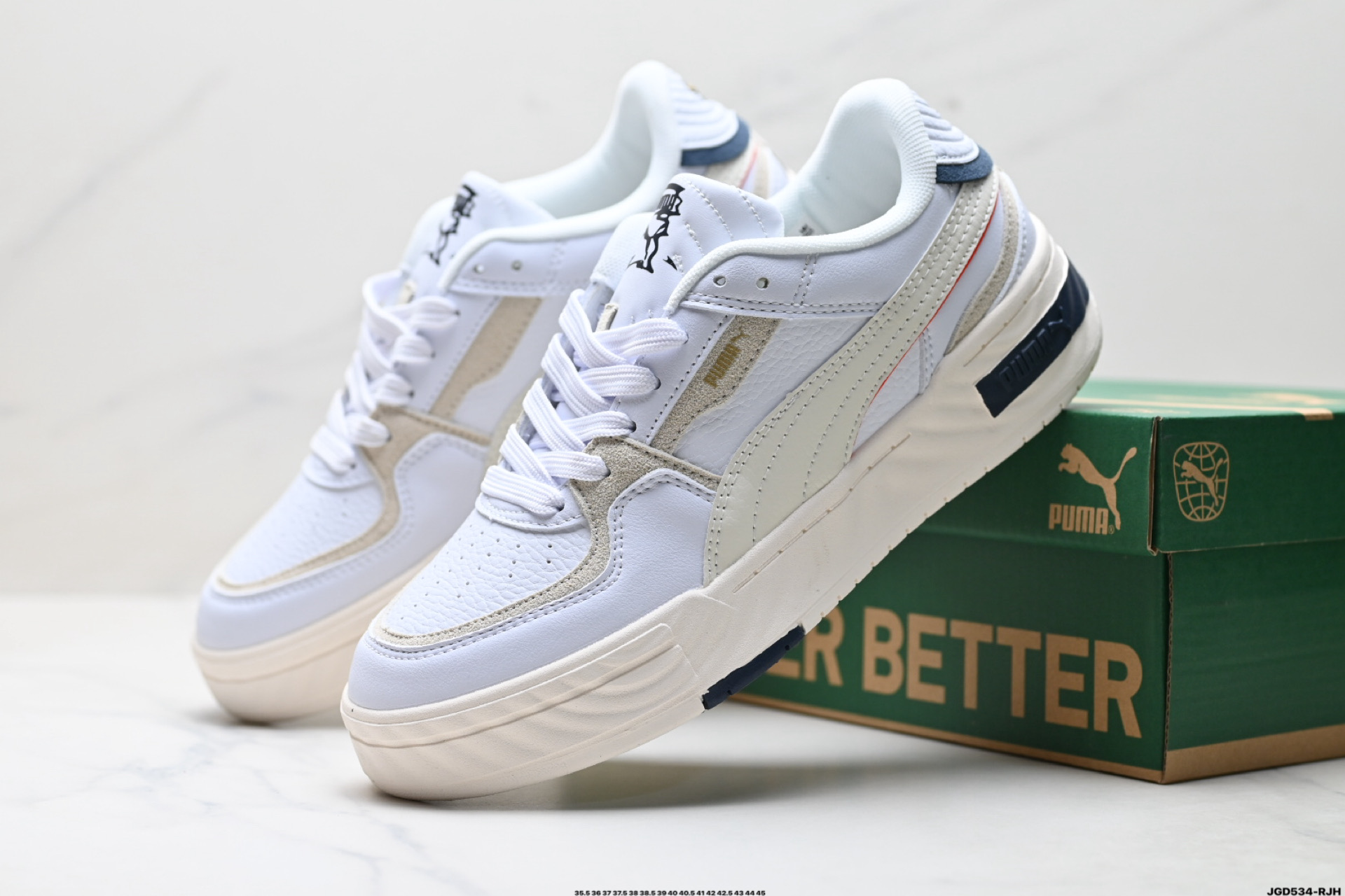 Puma CA Pro Ripple Earth 彪马 复古休闲 減震耐磨 低帮 板鞋 395773-02