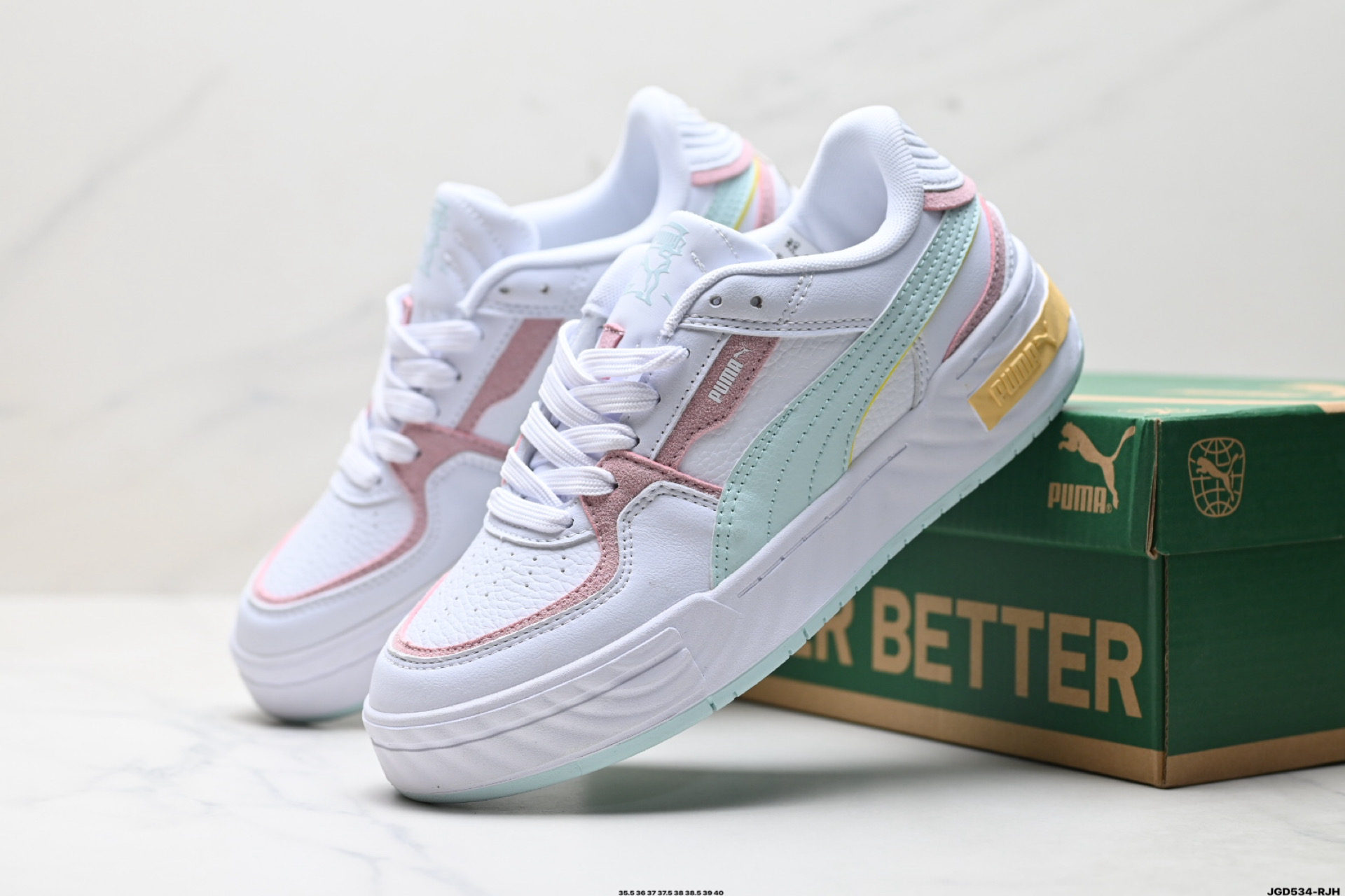 Puma CA Pro Ripple Earth 彪马 复古休闲 減震耐磨 低帮 板鞋 395773-02