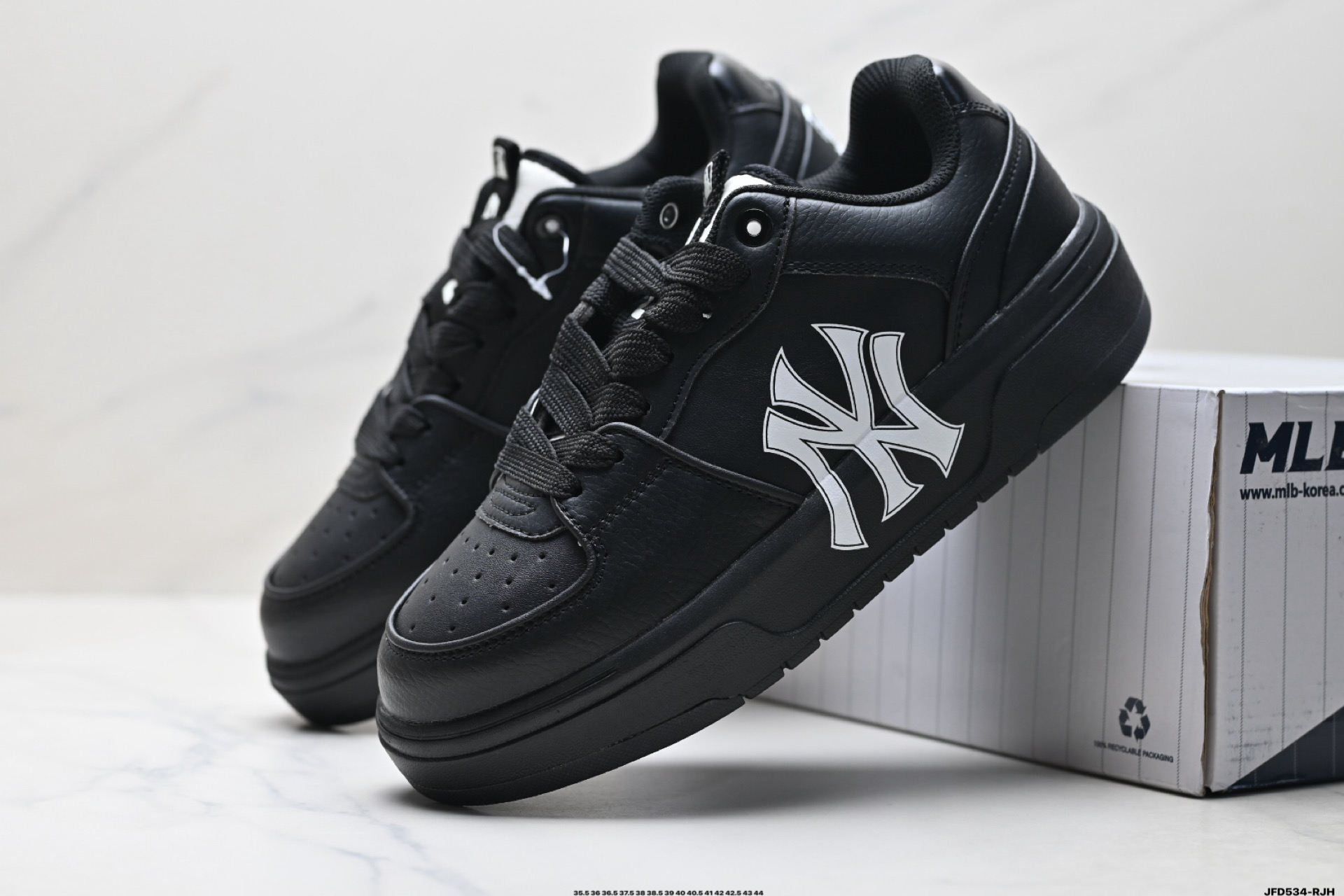MLB Chunky Liner Denim Zapatillas Casuales con Plataforma para Mayor Altura 3 i1758038521882 4341 0 7