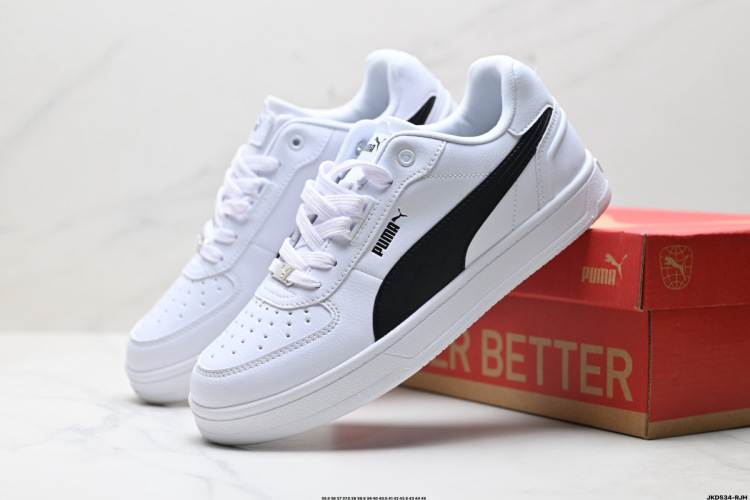 Puma CA Pro Classic White/Black Low-Top Sneakers - Stylish & Comfortable 1 Puma CA Pro Classic White/Black Low-Top Sneakers – Stylish & Comfortable