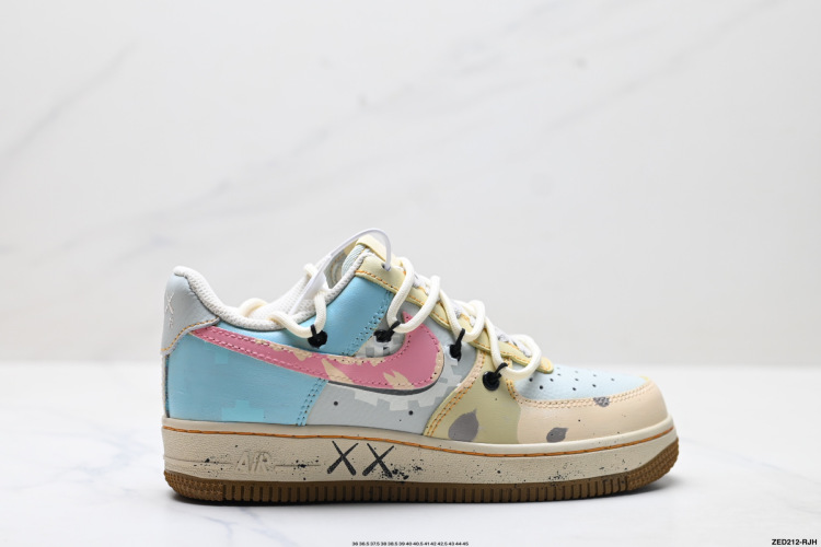 Nike Air Force 1 '07 Low-Top Sneakers - Multi-color, Comfortable & Stylish 1 Nike Air Force 1 ’07 Low-Top Sneakers – Multi-color, Comfortable & Stylish