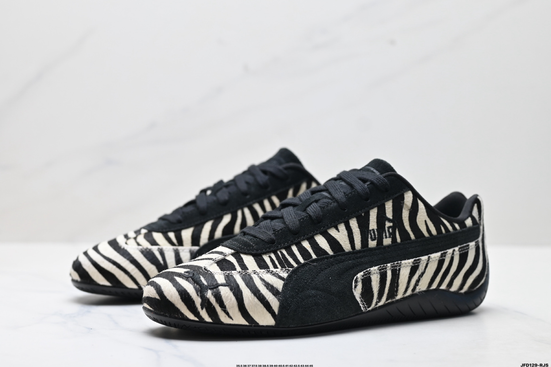 Puma Speedcat 斑马纹 马毛 彪马 防滑耐磨生活休闲 运动鞋复古运动休闲跑鞋 403356-01