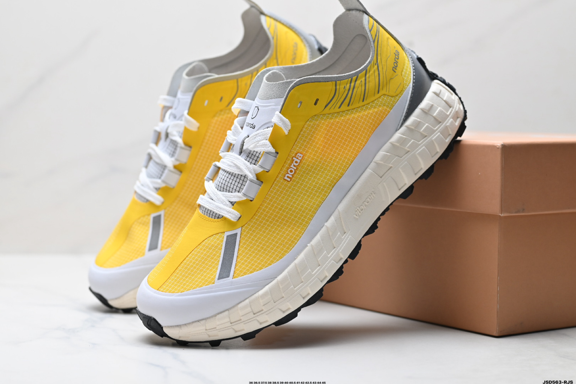 220 NORDA 001 厚底系带耐磨 低帮 户外 越野登山功能鞋 舒适鞋面 NORDA001-M-STLTHBLK-8