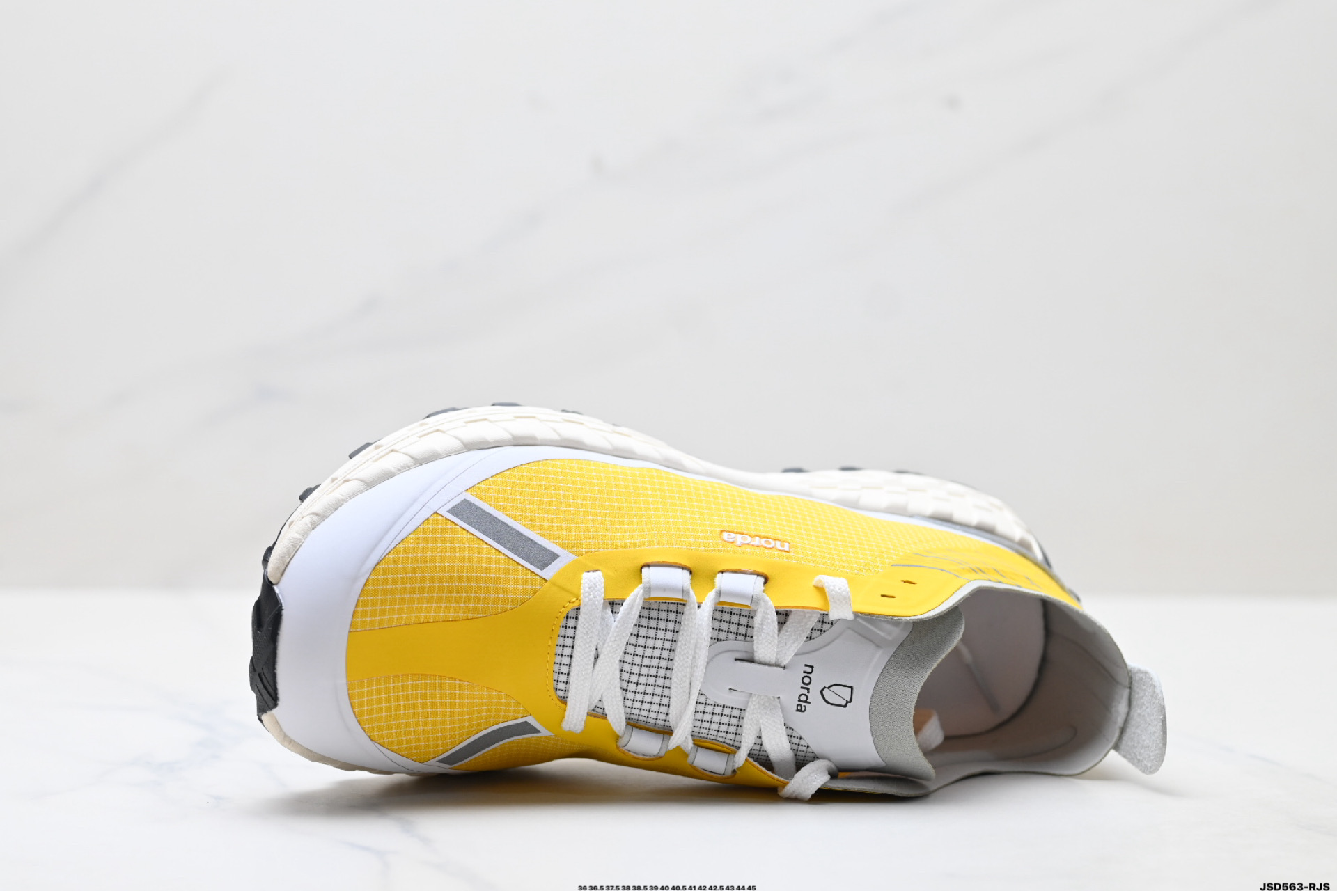 220 NORDA 001 厚底系带耐磨 低帮 户外 越野登山功能鞋 舒适鞋面 NORDA001-M-STLTHBLK-8