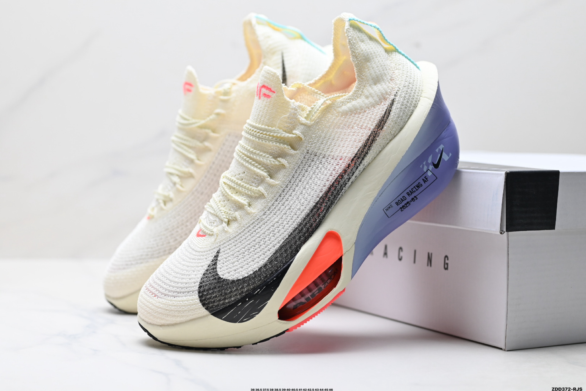 Nike Air Zoom Alphafly Next%3 耐克 耐磨透气支撑平衡 低帮 气垫 马拉松跑步鞋 FD8311-101