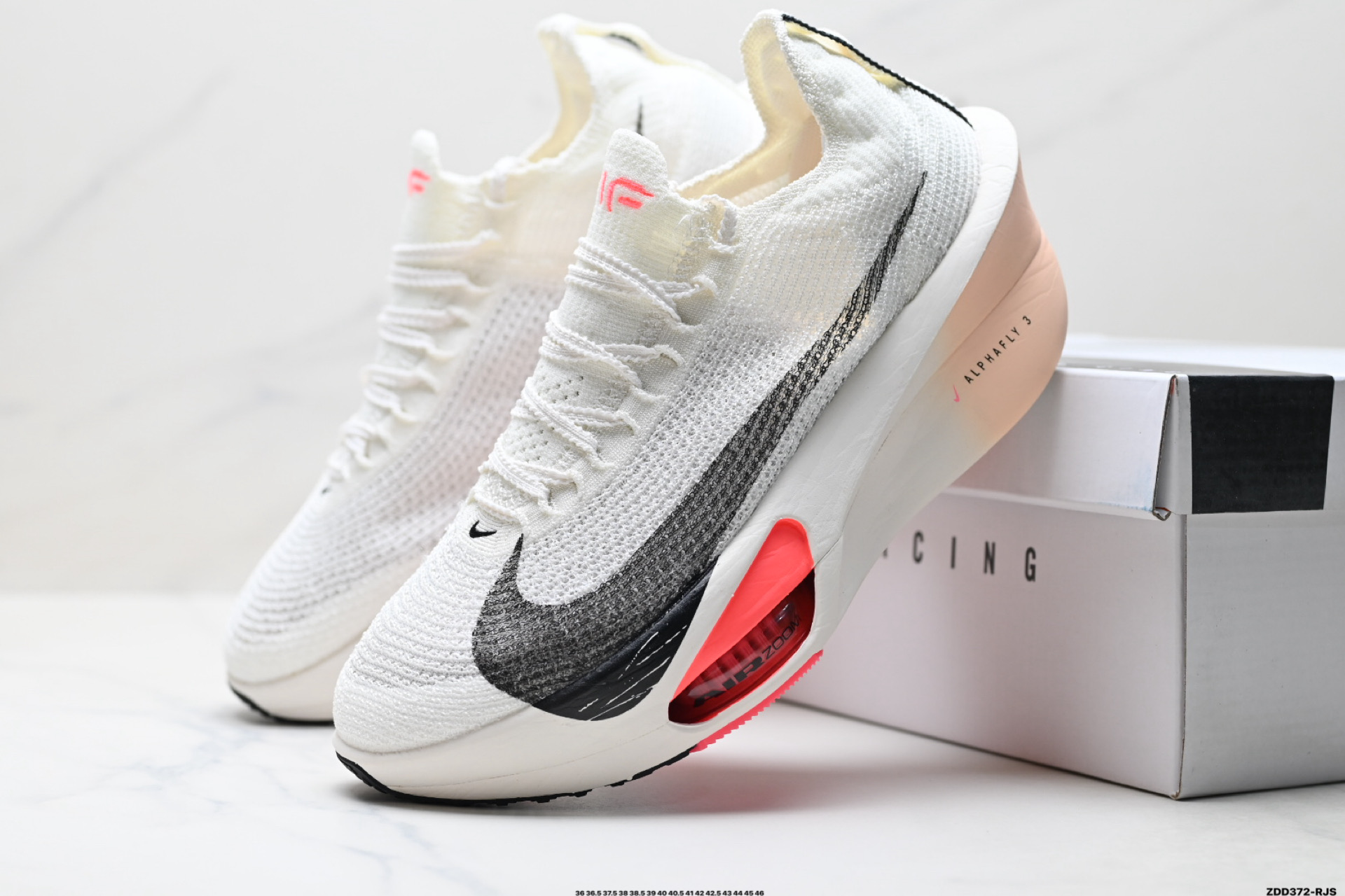 Nike Air Zoom Alphafly Next%3 耐克 耐磨透气支撑平衡 低帮 气垫 马拉松跑步鞋 FD8311-101