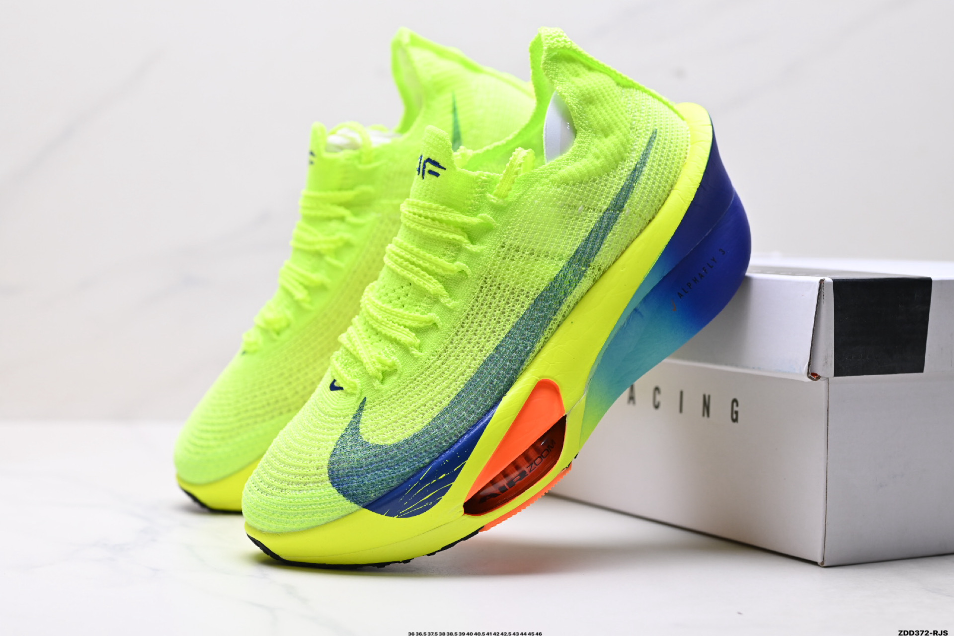 Nike Air Zoom Alphafly Next%3 耐克 耐磨透气支撑平衡 低帮 气垫 马拉松跑步鞋 FD8311-101
