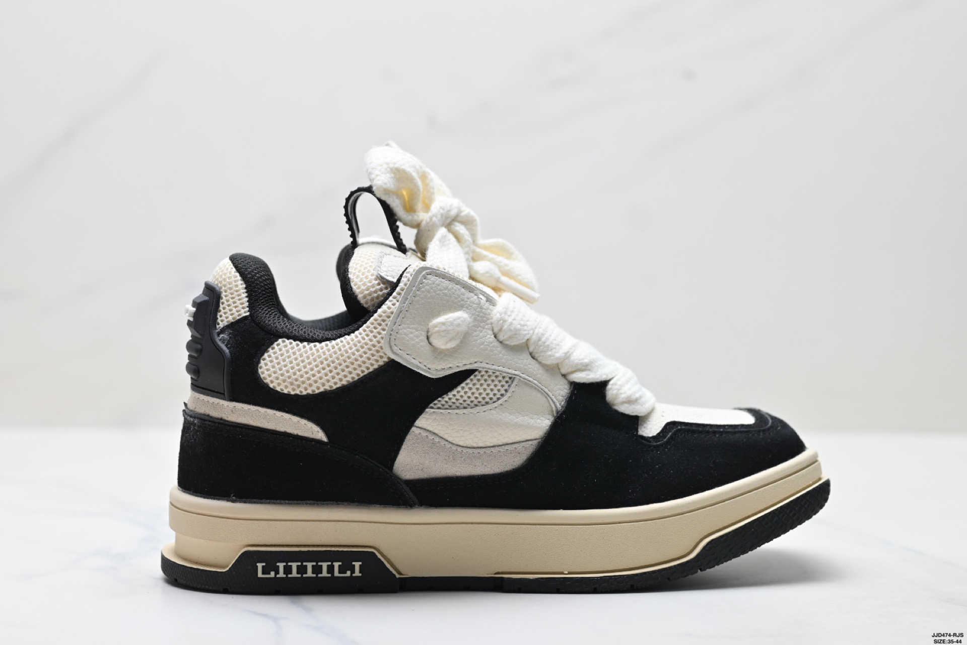 LIIIILI Zapatillas Casuales de Moda con Punta Cuadrada para Hombre y Mujer