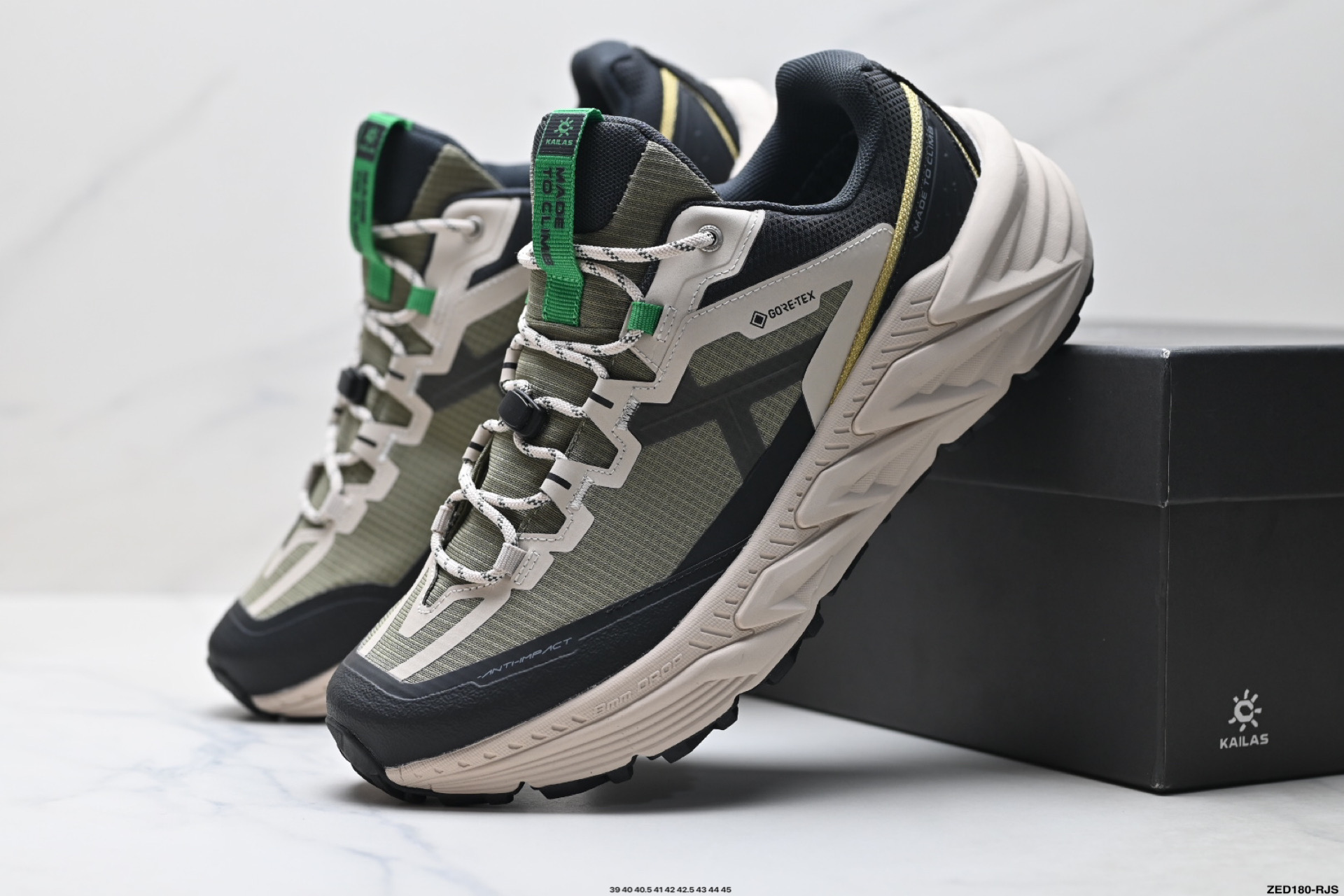 270 KAILAS凯乐石山行-2GTX跑山型徒步鞋防水抓地透气户外登山鞋男款 KS243