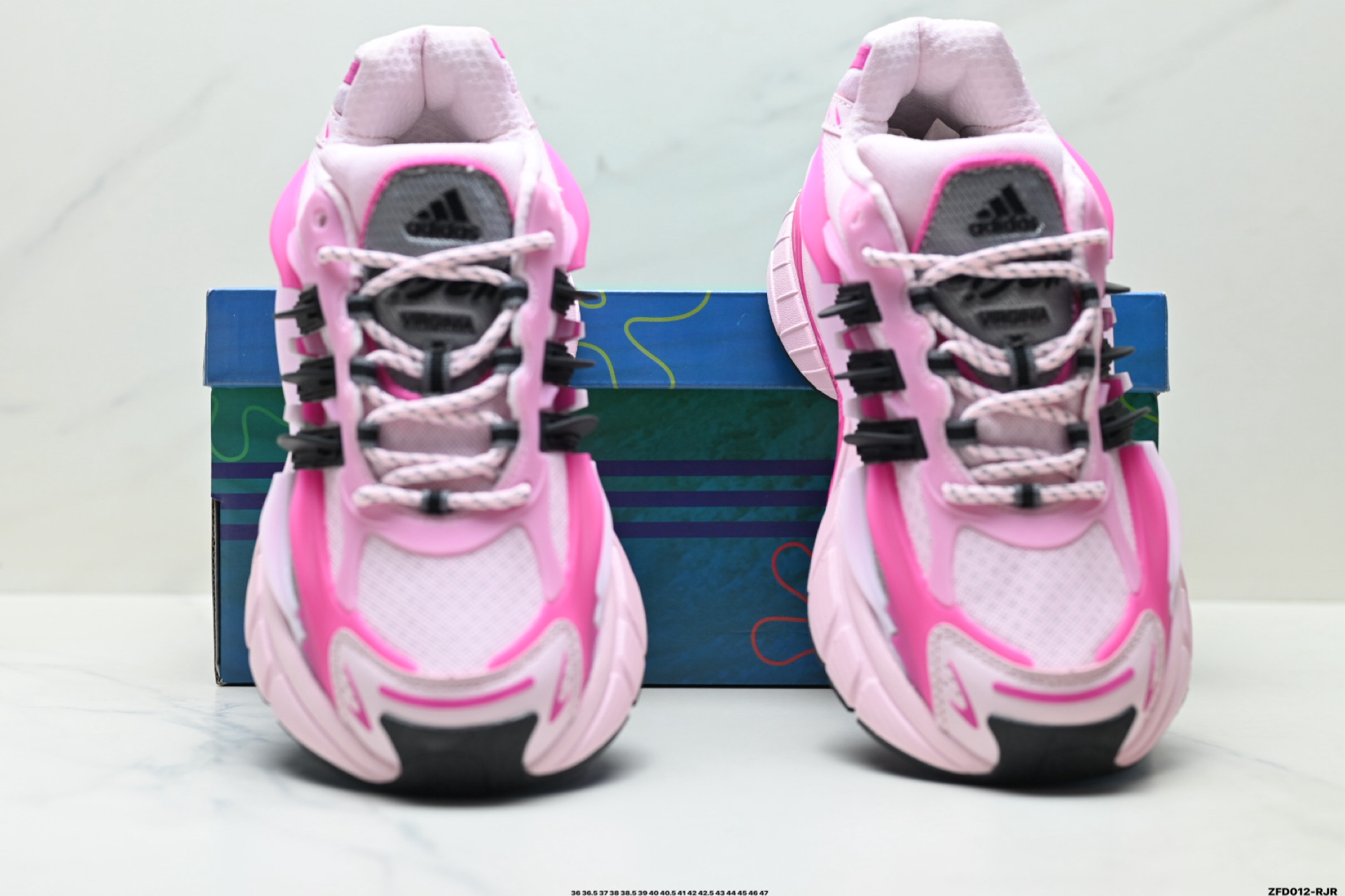 Adidas Adistar Jellyfish 阿迪达斯 时尚舒适 耐磨透气 低帮老爹鞋 JP9313