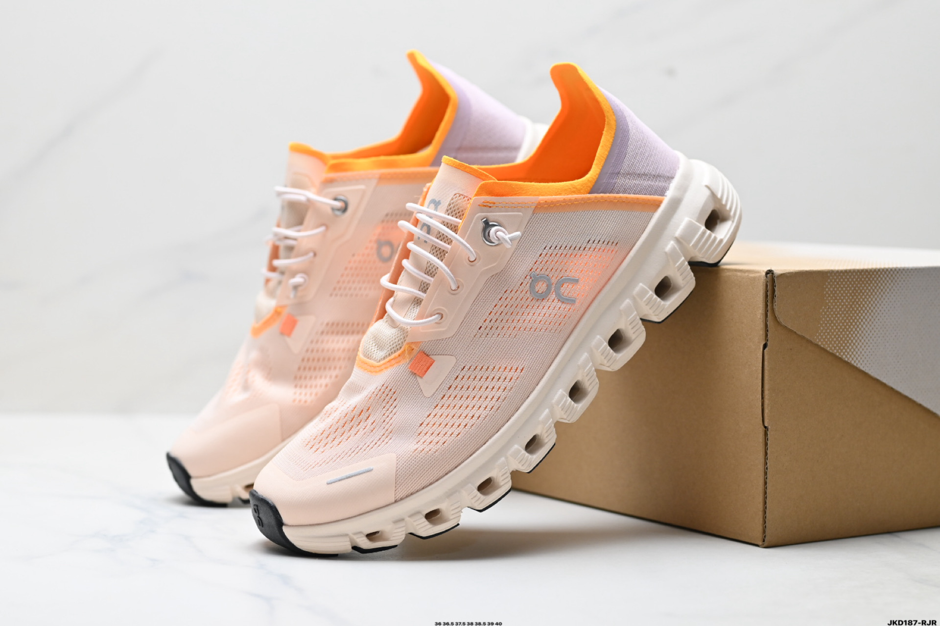 170 On昂跑 Cloud 6 Coa 轻量运动休闲鞋 轻量透气的工程网格结合环保人造麂皮