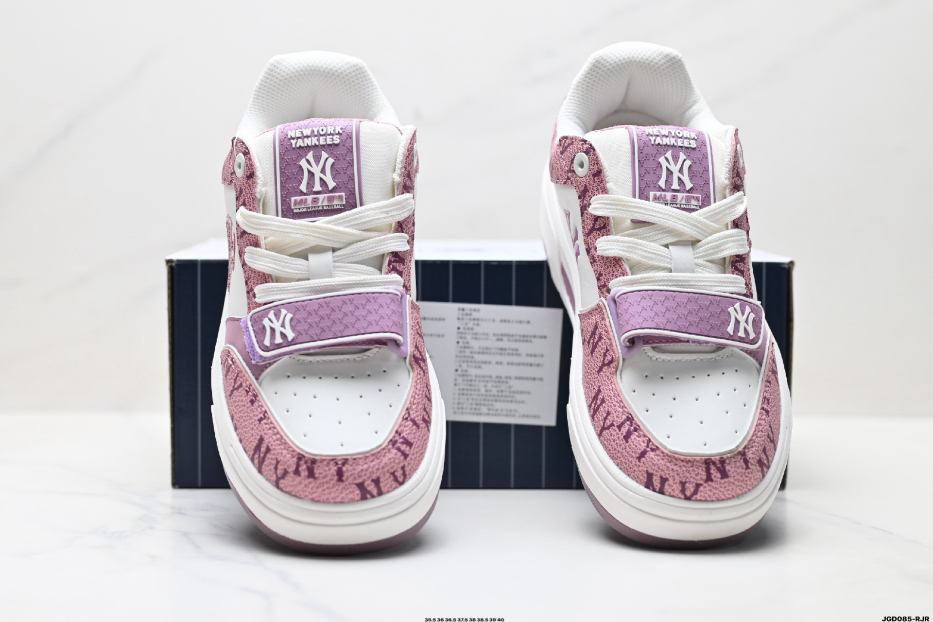 190 MLB CHUNKY LINER DENIM 潮流百搭 厚底增高休闲鞋 防滑耐磨 低帮 老爹鞋 3ASXP55N