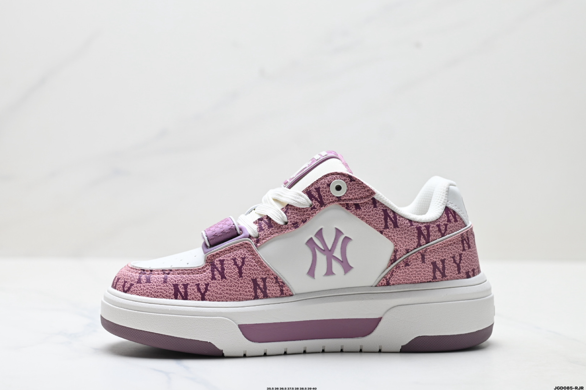 190 MLB CHUNKY LINER DENIM 潮流百搭 厚底增高休闲鞋 防滑耐磨 低帮 老爹鞋 3ASXP55N