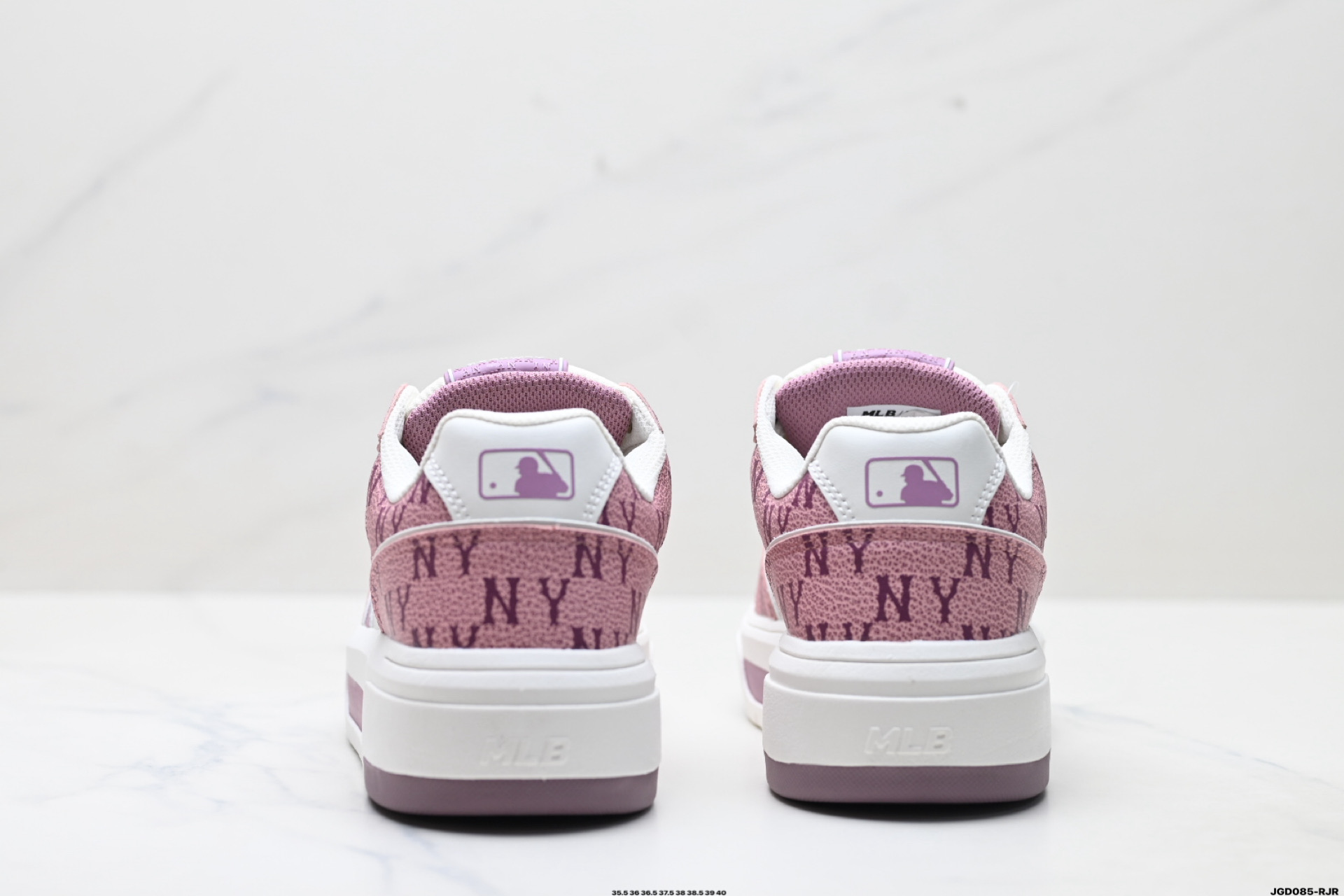 190 MLB CHUNKY LINER DENIM 潮流百搭 厚底增高休闲鞋 防滑耐磨 低帮 老爹鞋 3ASXP55N