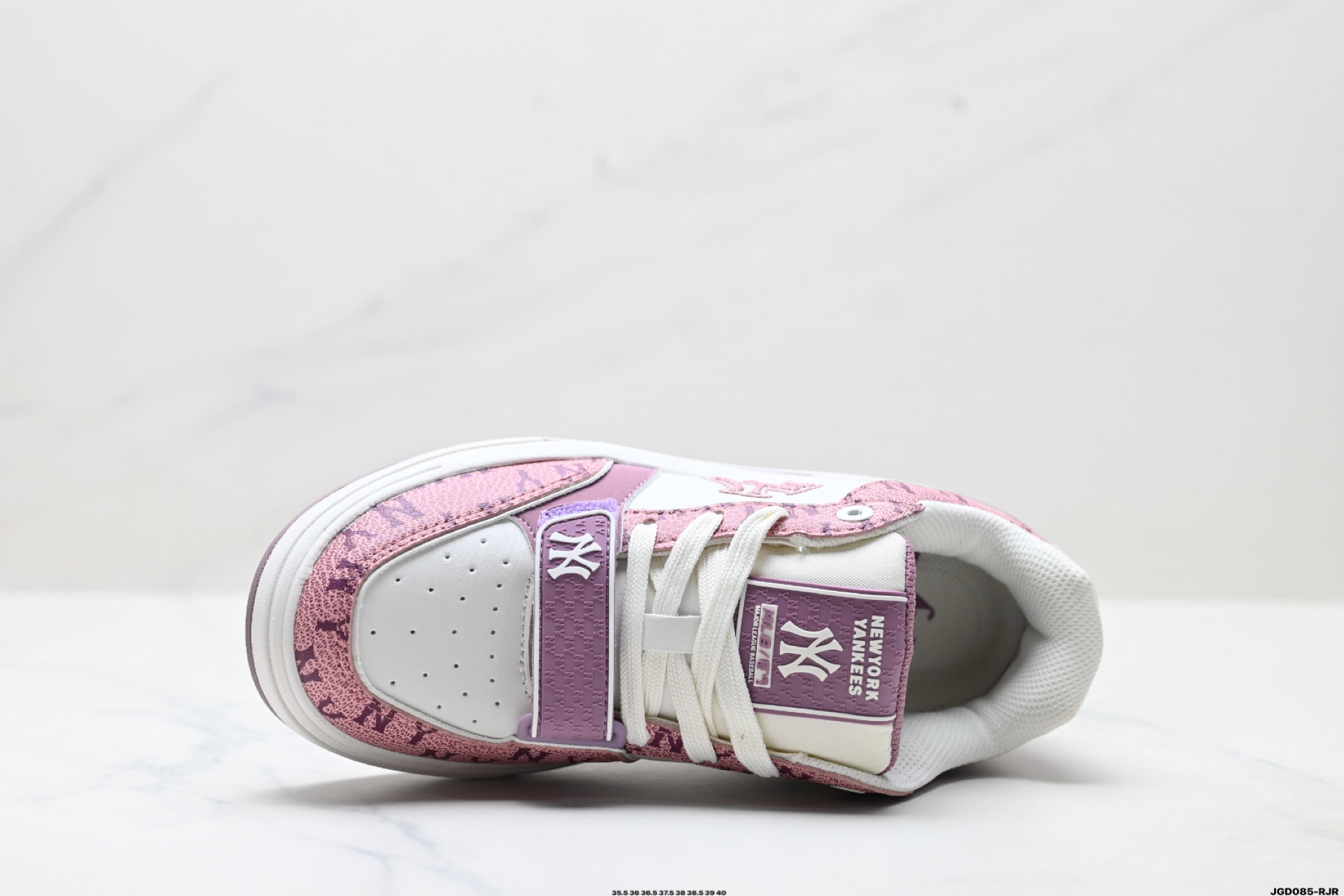 190 MLB CHUNKY LINER DENIM 潮流百搭 厚底增高休闲鞋 防滑耐磨 低帮 老爹鞋 3ASXP55N