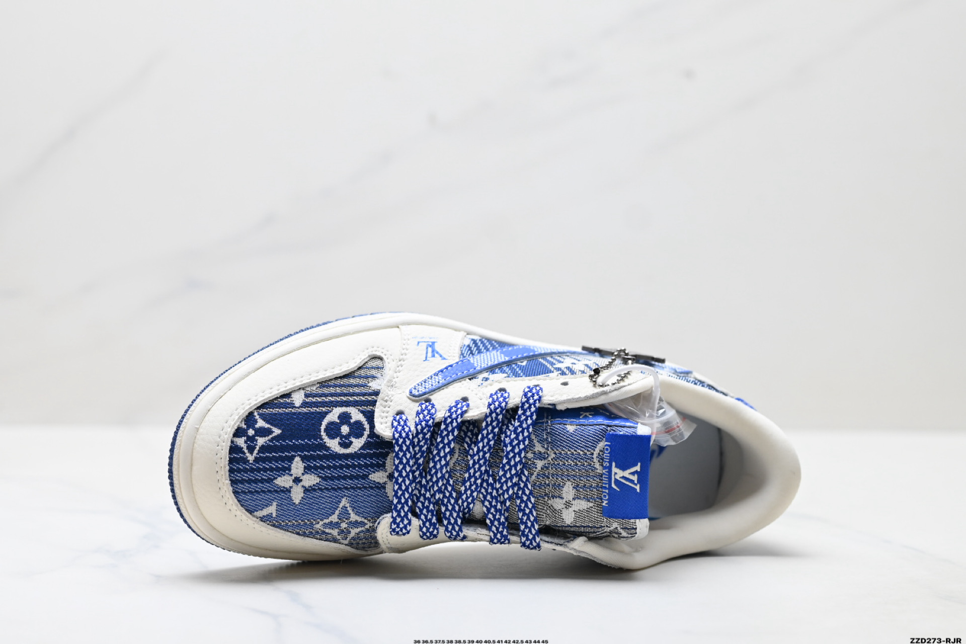 Nike Air Jordan 1 x Travis Scott AJ1倒勾 乔一倒钩 ‘DIY’定制 耐克 低帮文化篮球鞋 XS2025-075