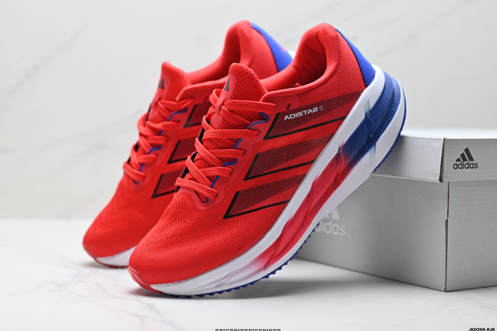 Adidas ADISTAR 阿迪达斯 舒适时尚 网布防滑耐磨 低帮 休闲跑步鞋 ID6182