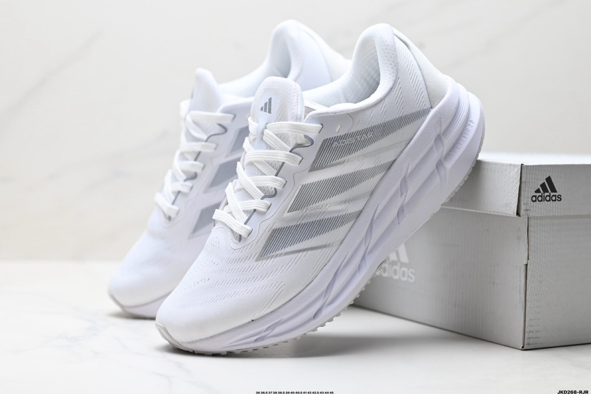 Adidas ADISTAR 阿迪达斯 舒适时尚 网布防滑耐磨 低帮 休闲跑步鞋 ID6182