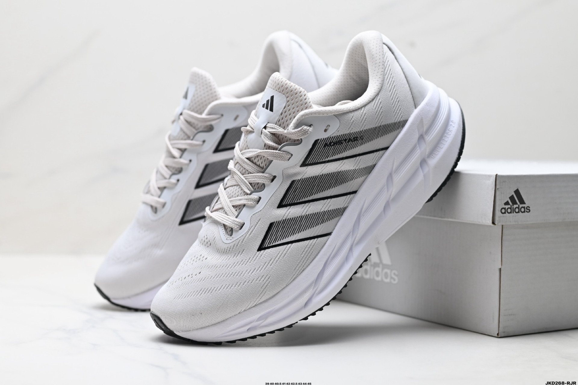 Adidas ADISTAR 阿迪达斯 舒适时尚 网布防滑耐磨 低帮 休闲跑步鞋 ID6182