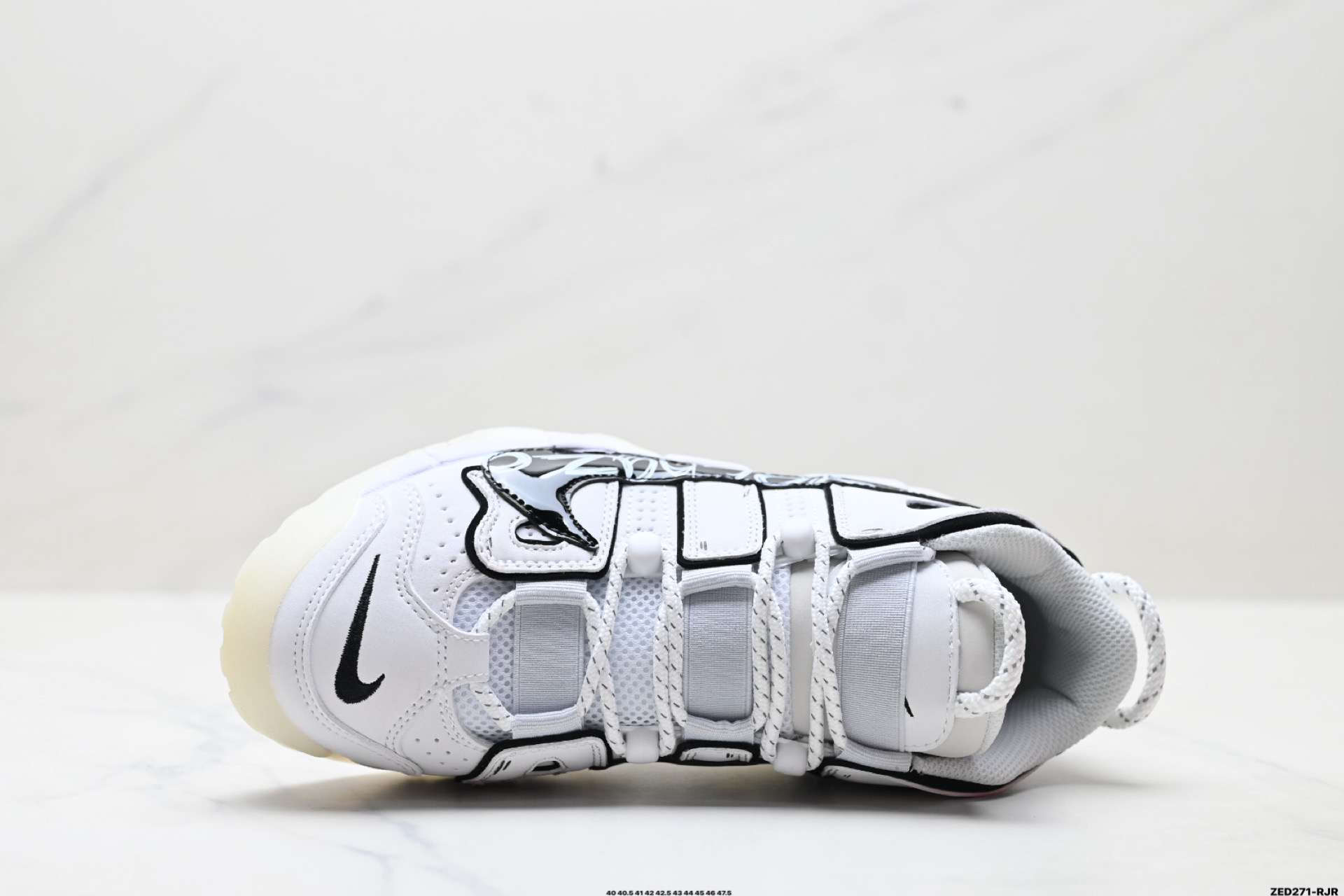 270 Nike Air More Uptempo GS Barely Green 耐克皮蓬初代系列经典高街百搭休闲运动文化篮球鞋 DQ5014-100