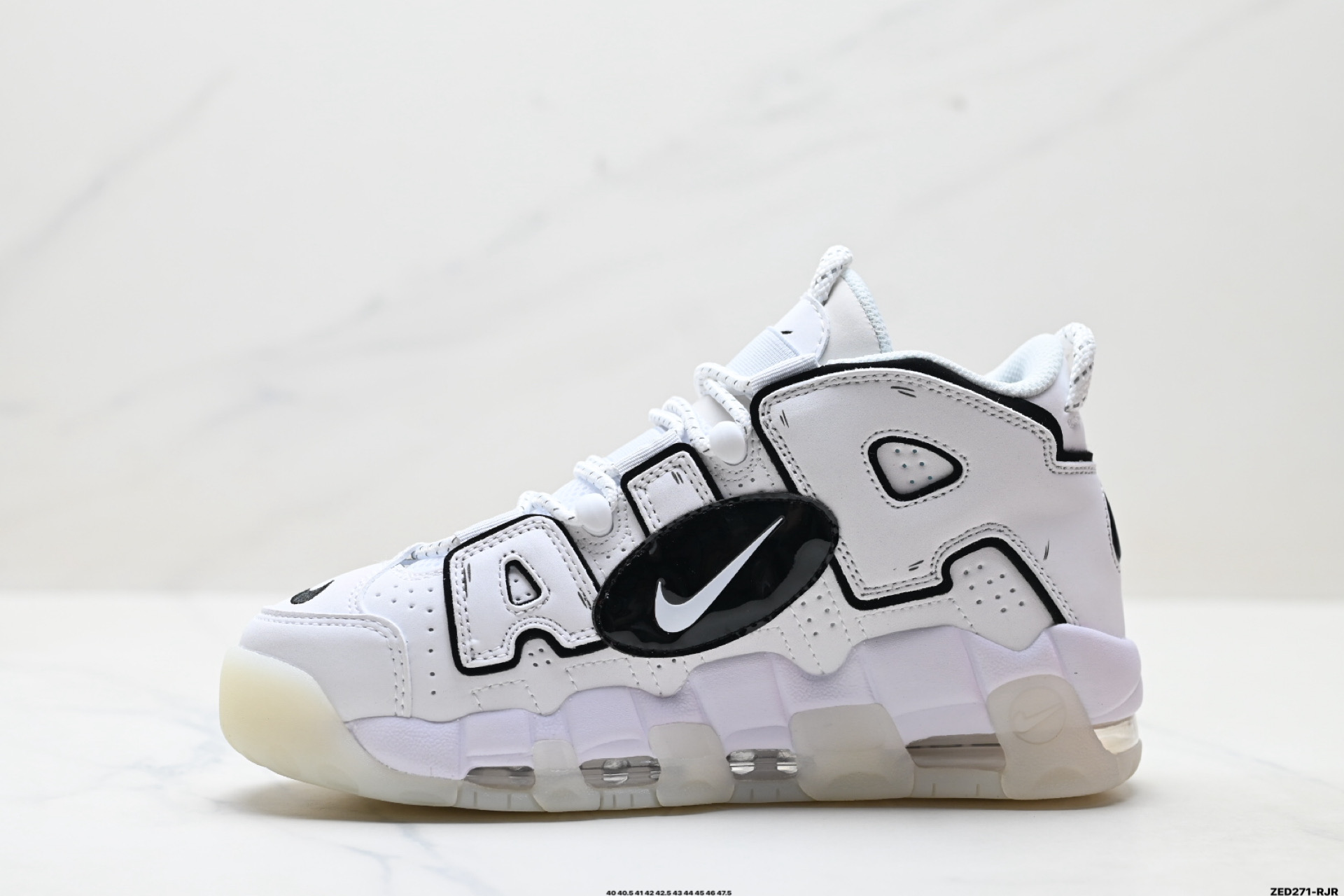 270 Nike Air More Uptempo GS Barely Green 耐克皮蓬初代系列经典高街百搭休闲运动文化篮球鞋 DQ5014-100