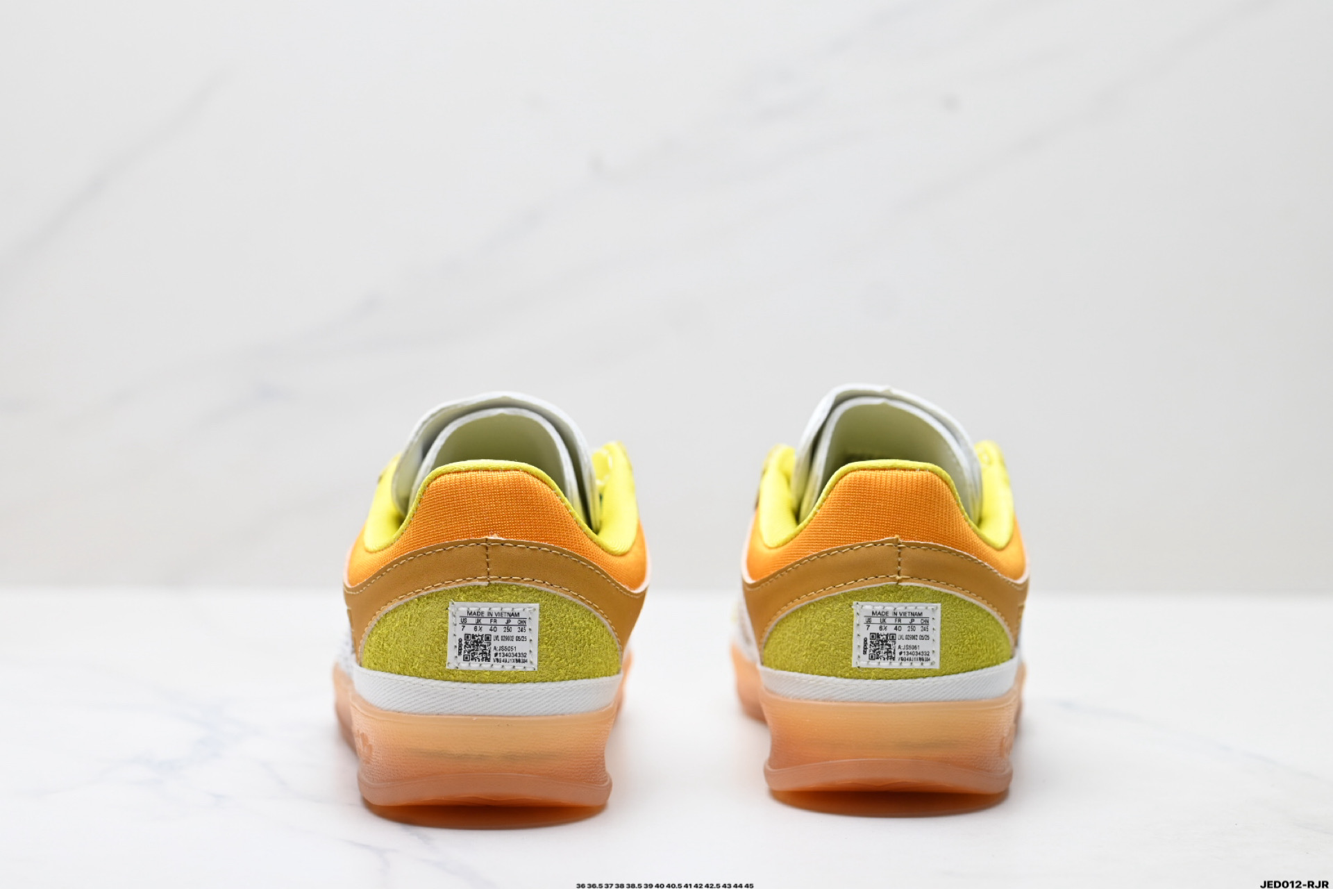 Bad Bunny x Adidas Originals Gazelle INdoor 三叶草休闲防滑耐磨低帮板鞋 JS5051