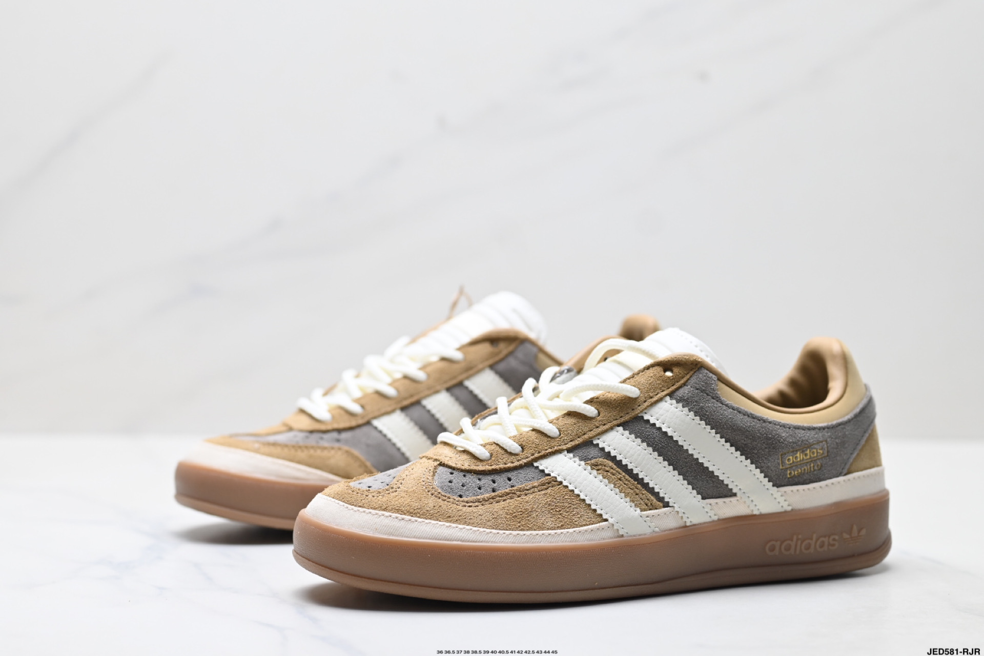Bad Bunny x Adidas Originals Gazelle INdoor 三叶草休闲防滑耐磨低帮板鞋 JS5055