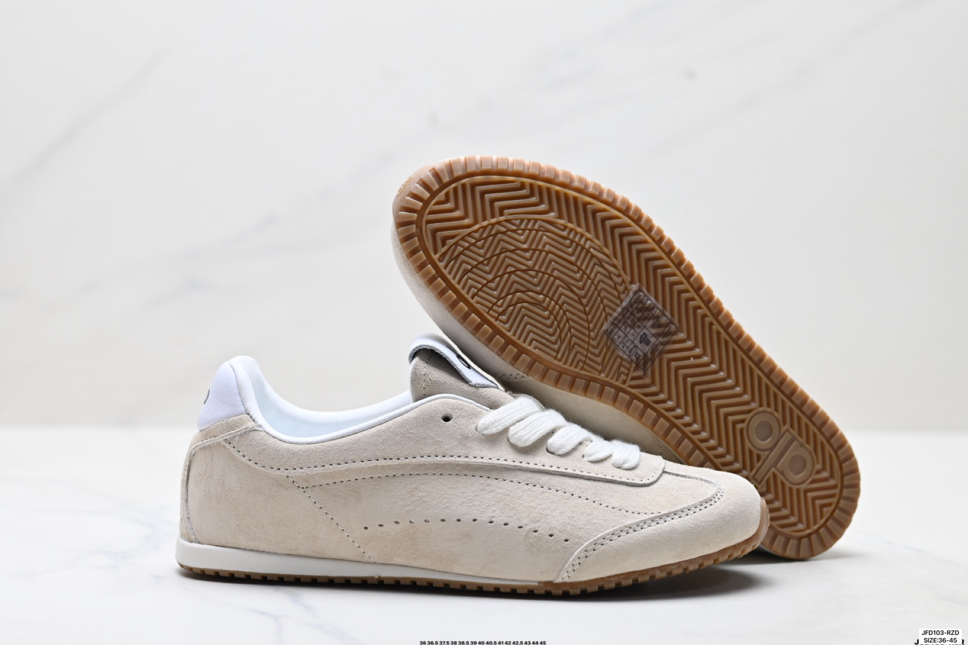 180 Alo Yoga Sunset真皮休闲德训鞋女款 阿甘鞋男 平底防滑运动鞋