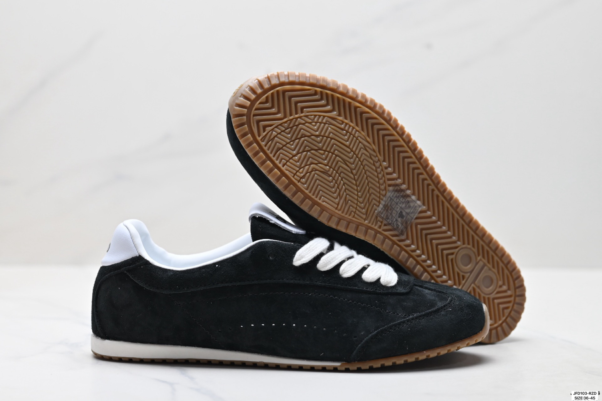 180 Alo Yoga Sunset真皮休闲德训鞋女款 阿甘鞋男 平底防滑运动鞋