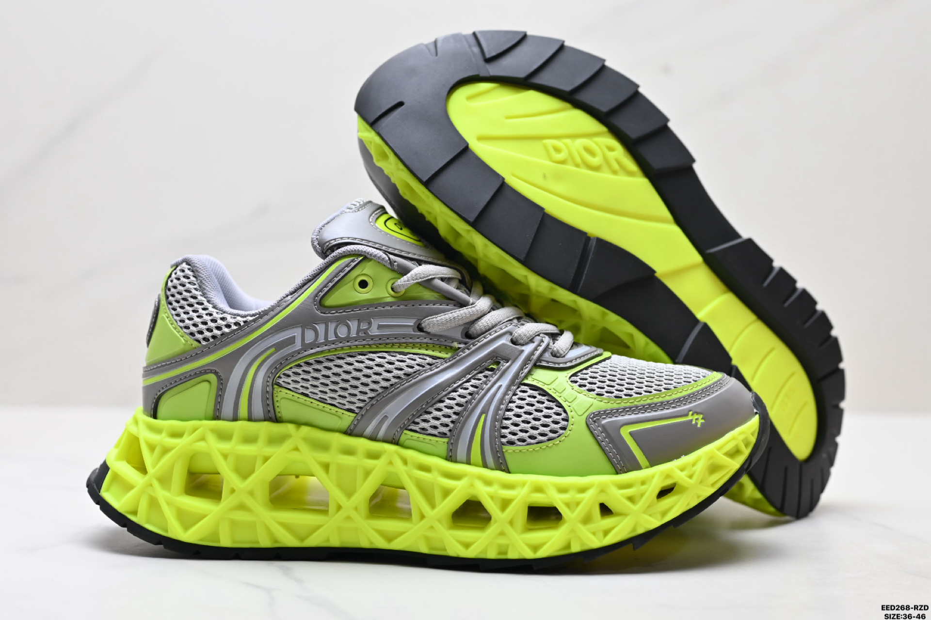 390 纯原DIOR迪奥 B35 圆头系带 低帮 生活休闲鞋