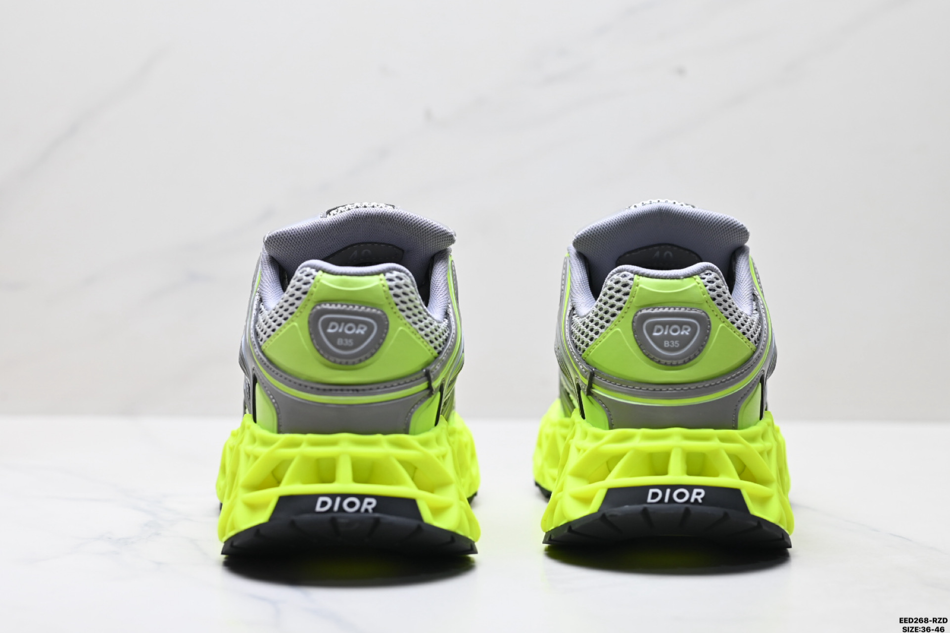 390 纯原DIOR迪奥 B35 圆头系带 低帮 生活休闲鞋